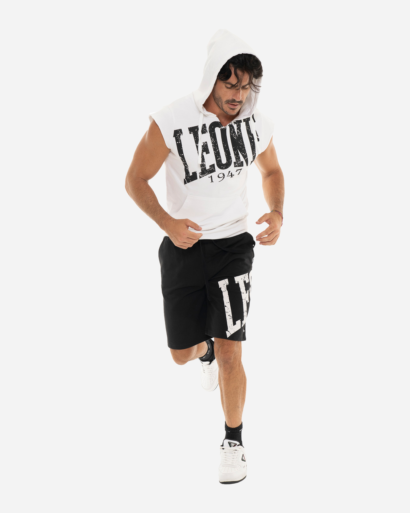 Pantaloncini LEONE BIG LOGO M - Nero - 3 | Cisalfa Sport