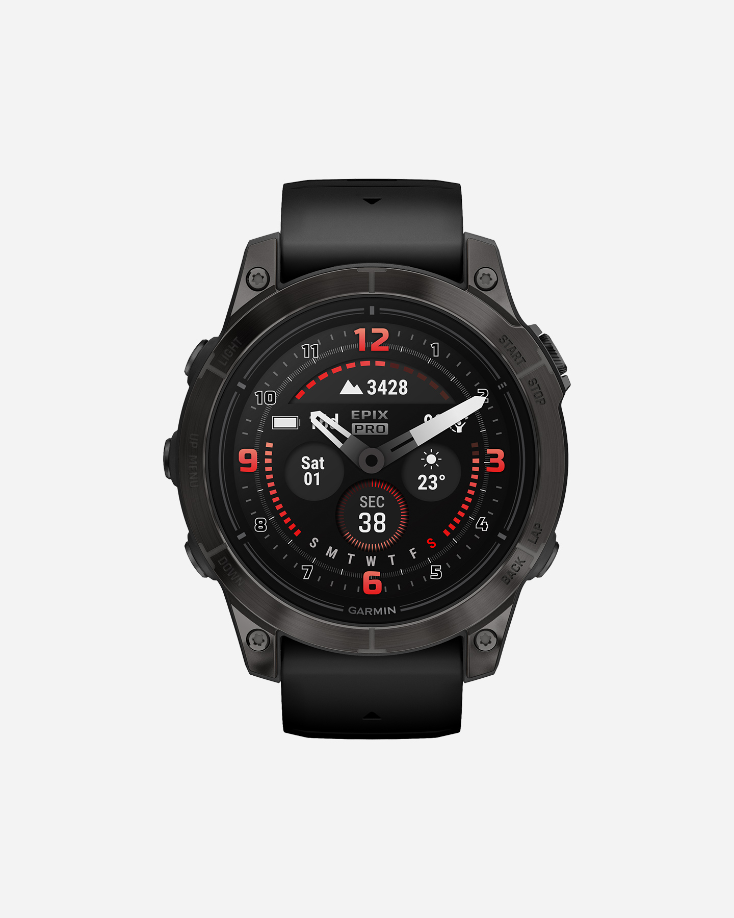Orologio multifunzione GARMIN EPIX PRO 47MM SAPH  - Nero - 0 | Cisalfa Sport