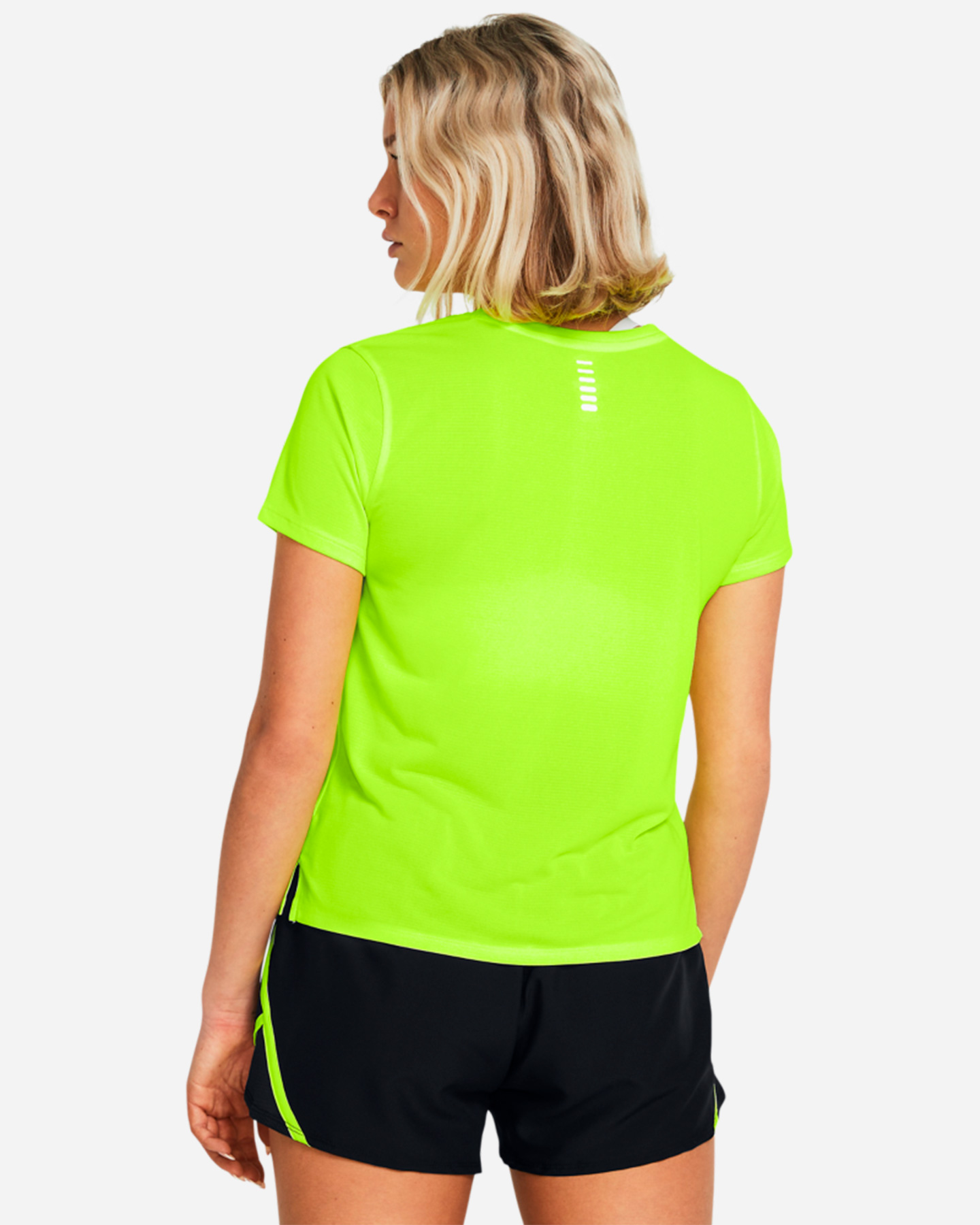 T-shirt running UNDER ARMOUR STREAKER W - Giallo - 3 | Cisalfa Sport