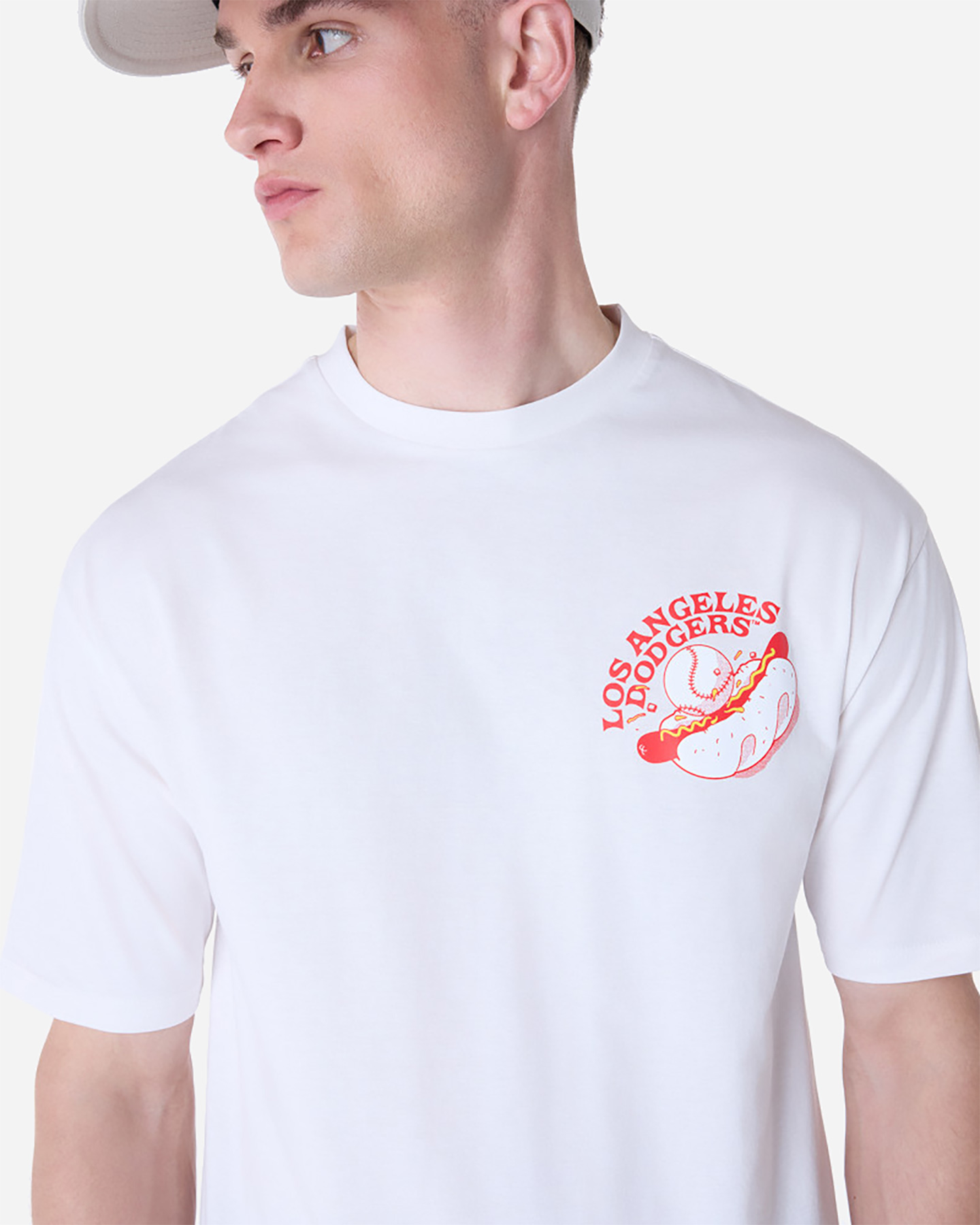 T-shirt NEW ERA MLB LEAGUE LOS ANGELES DODGERS M - Bianco - 2 | Cisalfa Sport