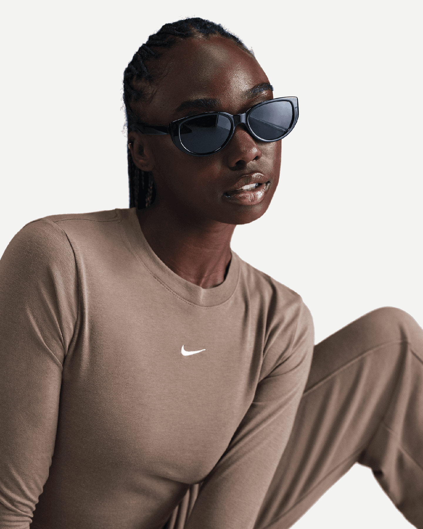 T-shirt NIKE JERSEY W - Marrone - 2 | Cisalfa Sport