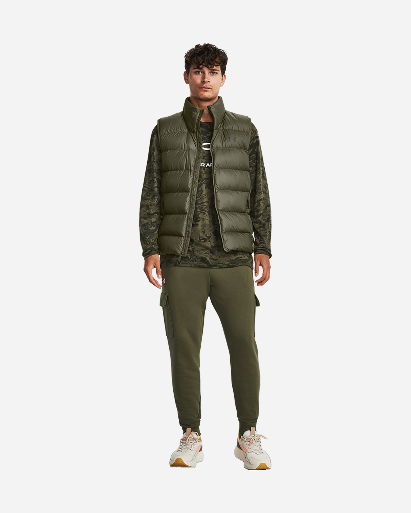 Pantalone UNDER ARMOUR TRUCK CARGO M - Verde - 4 | Cisalfa Sport