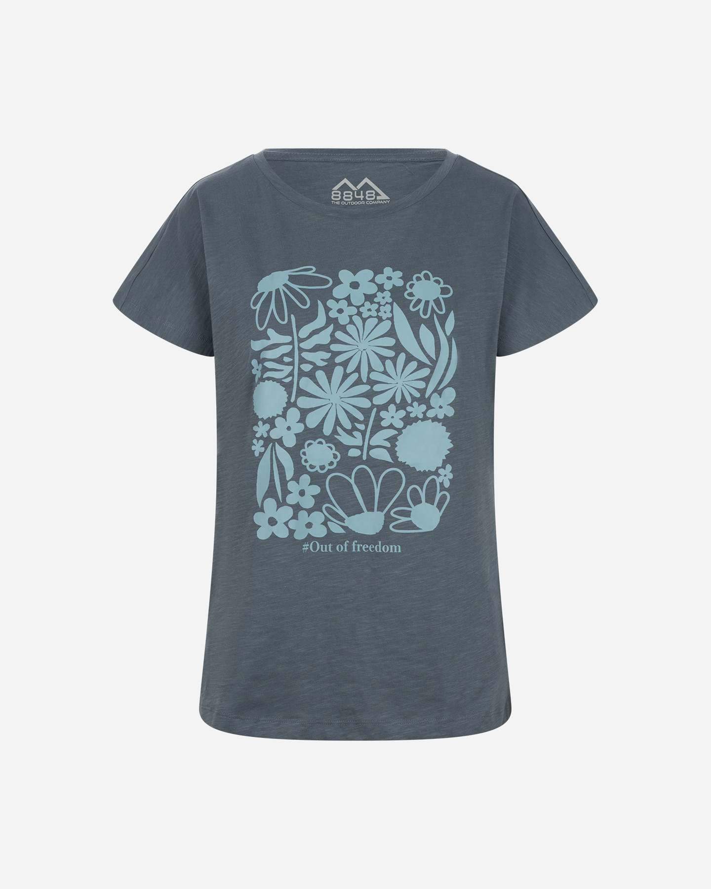 T-shirt 8848 ESSENTIAL W - Blu - 0 | Cisalfa Sport