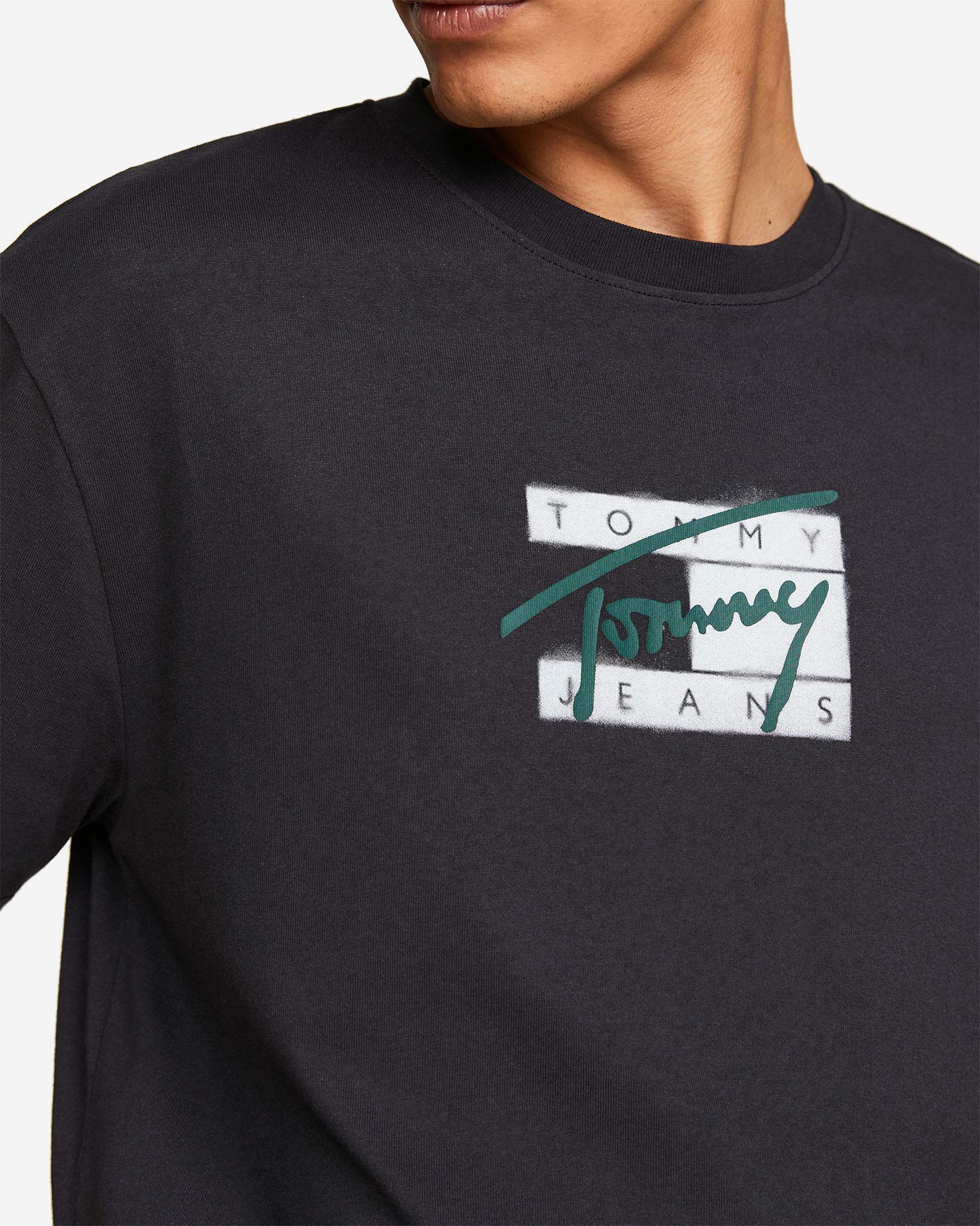 T-shirt TOMMY HILFIGER LOGO GRAFFITI M - Nero - 3 | Cisalfa Sport