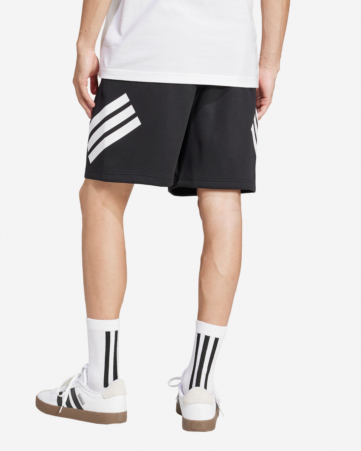 Pantaloncini ADIDAS 3STRIPES M - Nero - 2 | Cisalfa Sport