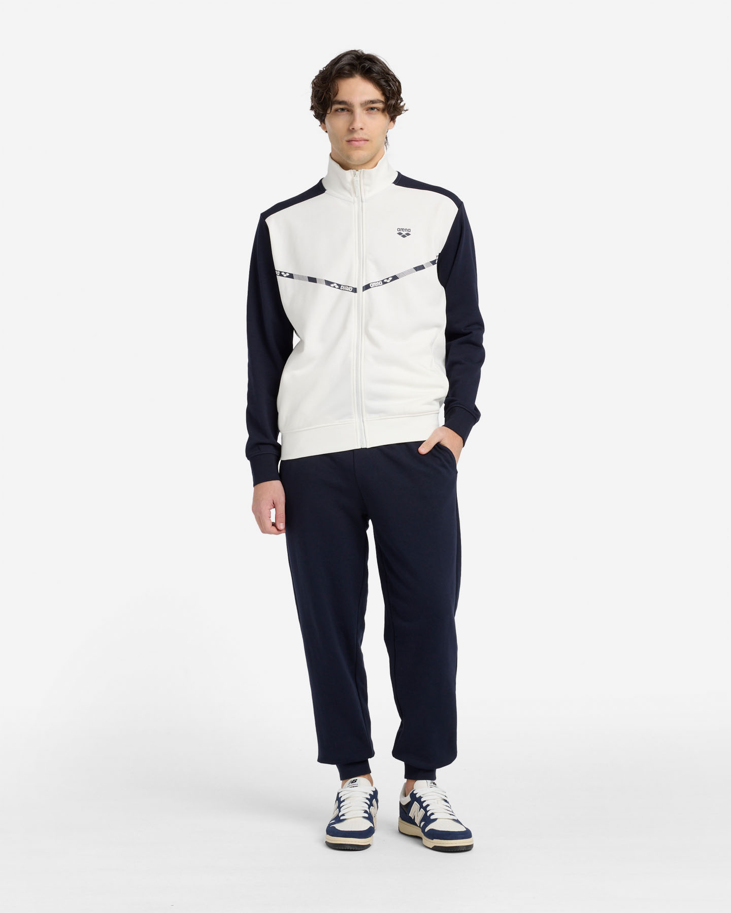 Tuta ARENA ATHLETIC PROGRESS M - Blu Navy - 4 | Cisalfa Sport