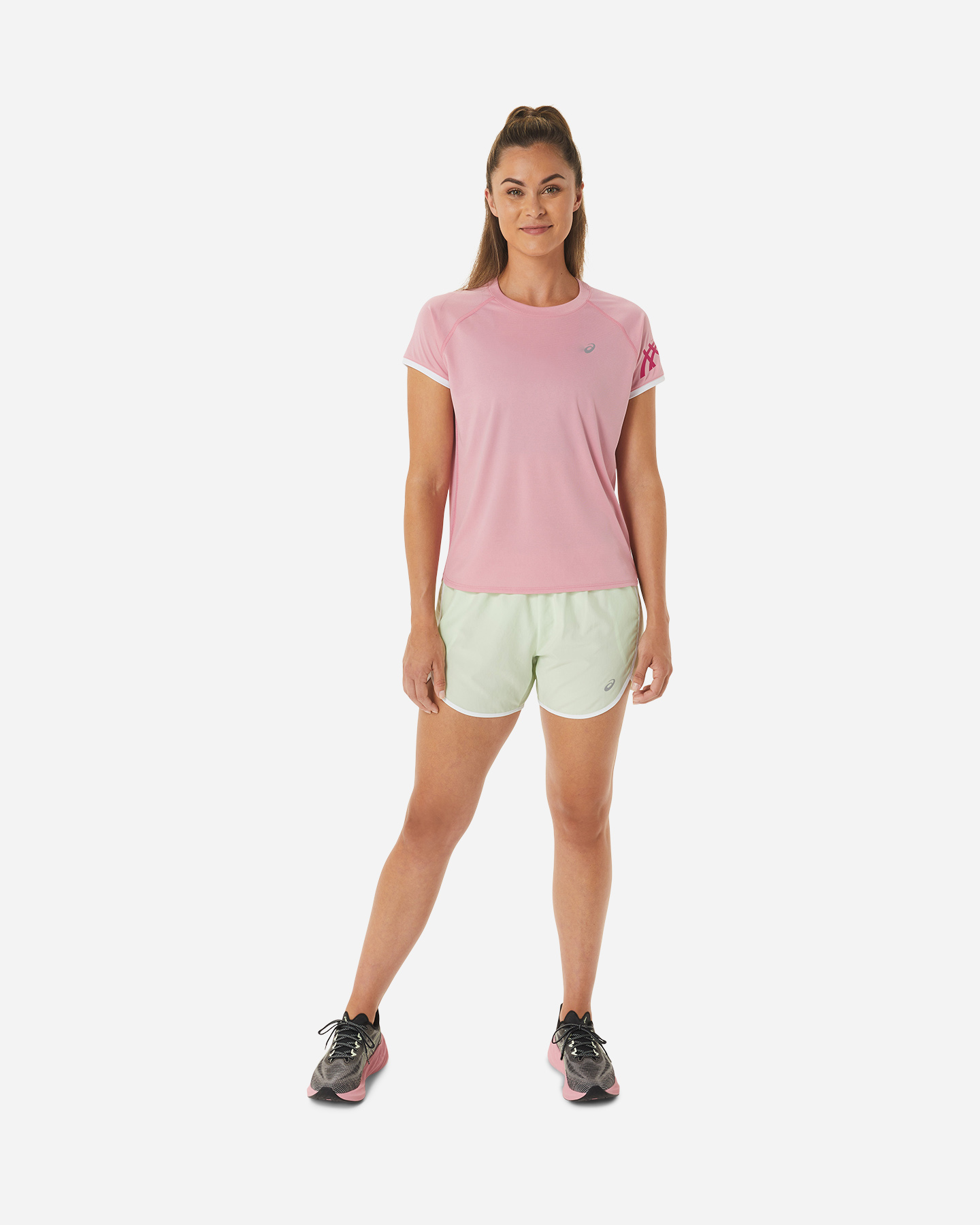T-shirt running ASICS ICON W - Rosa - 5 | Cisalfa Sport