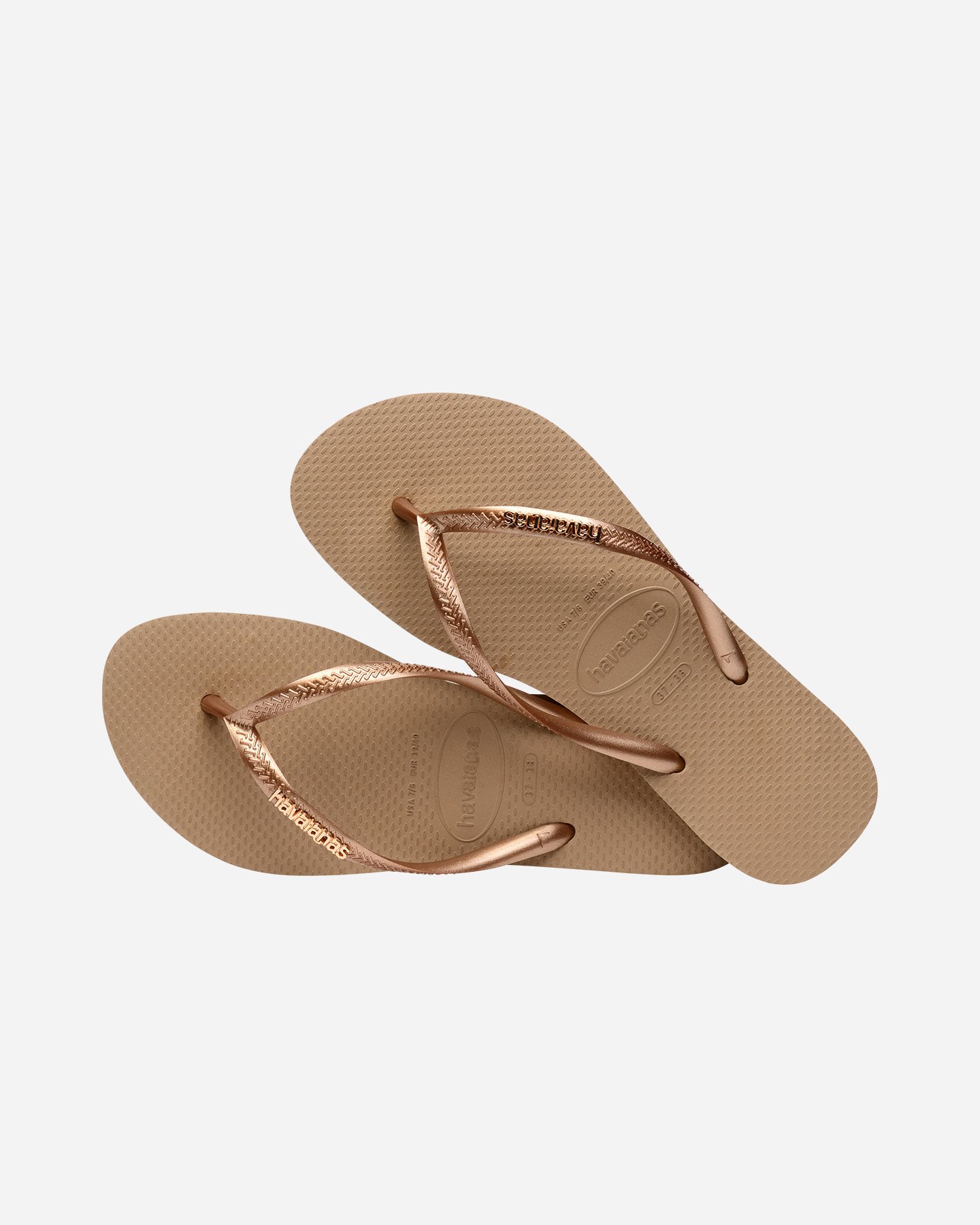 Infradito HAVAIANAS SLIM LOGO METALLIC W - Rosa - 1 | Cisalfa Sport