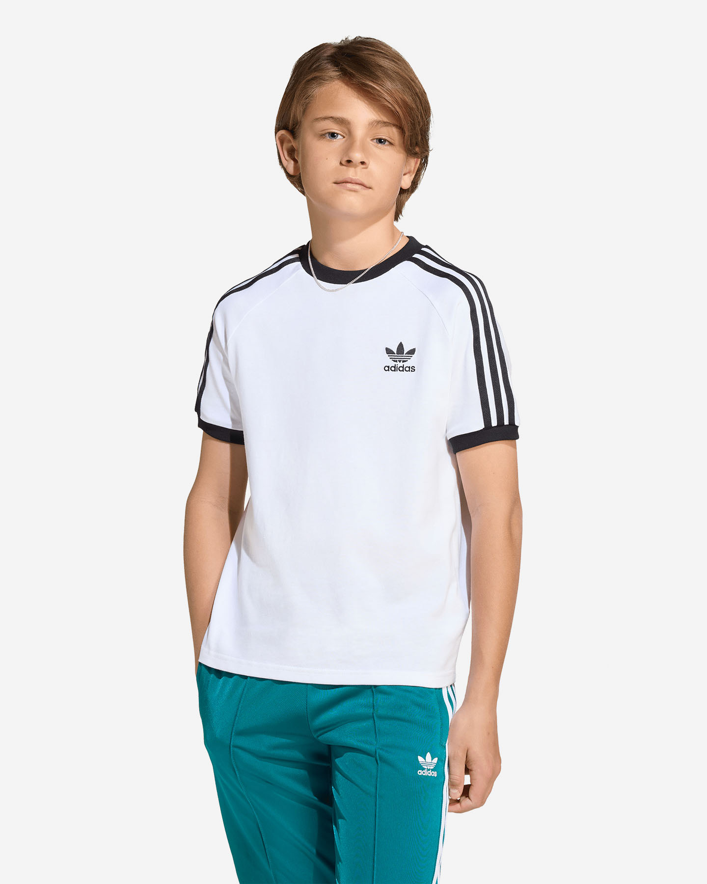T-shirt ADIDAS 3STRIPES JR - Bianco - 1 | Cisalfa Sport