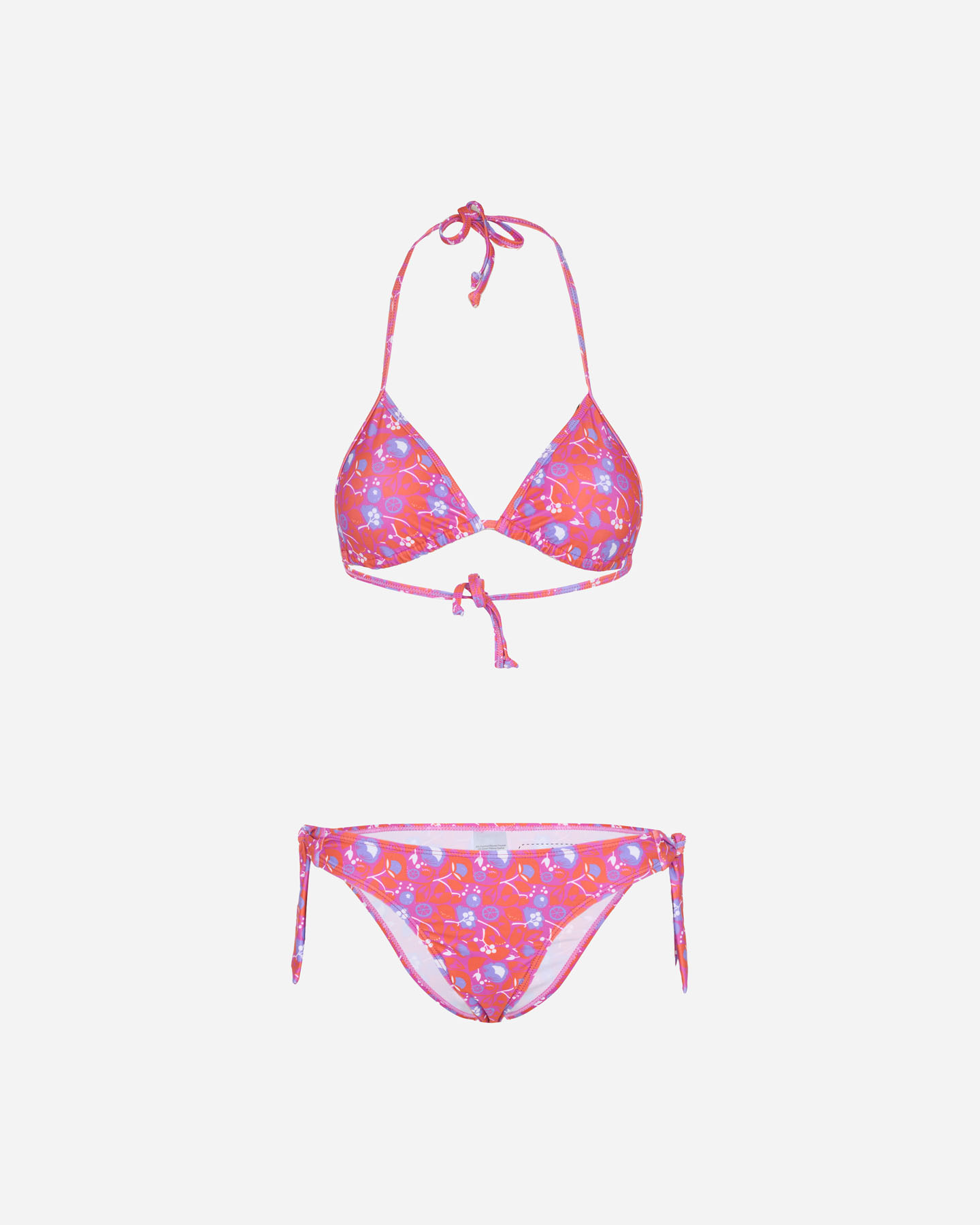 Bikini FIREFLY TRIANGOLO FLOWER W - Rosa - 0 | Cisalfa Sport