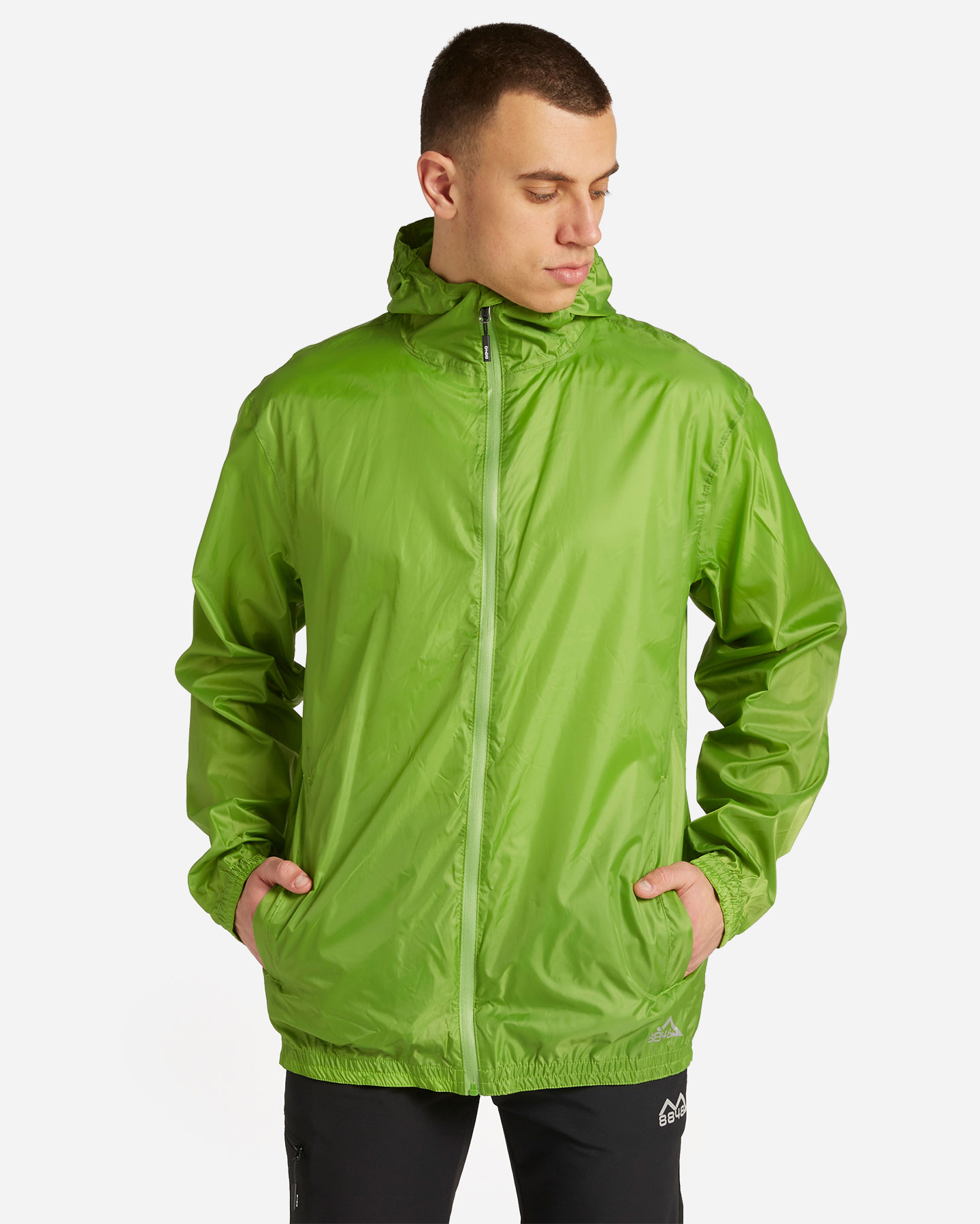 Giacca antipioggia 8848 RAIN PACKABLE M - Verde - 0 | Cisalfa Sport