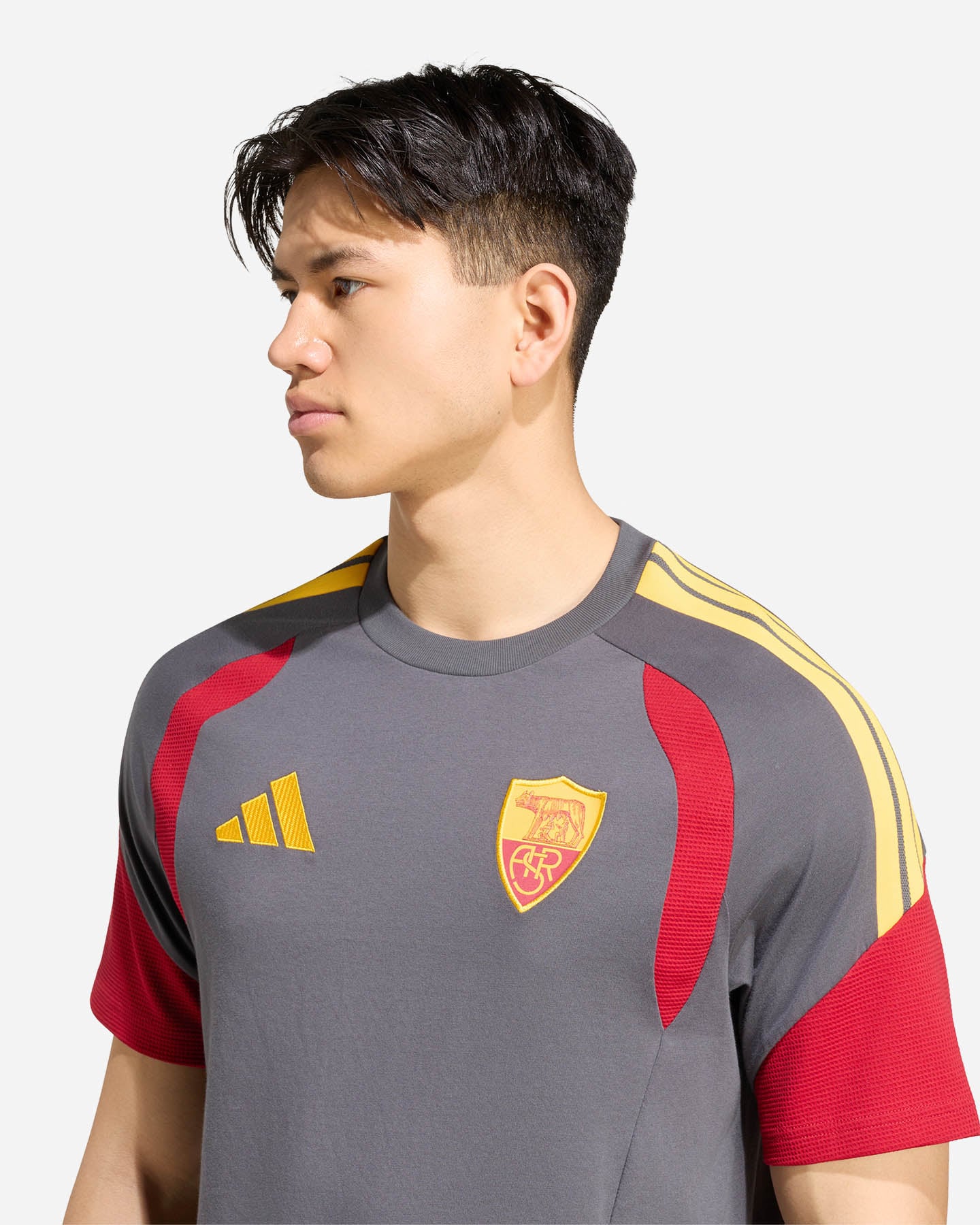 Abbigliamento calcio ufficiale ADIDAS AS ROMA TIRO26 TRAINING 26-27 M - Color mix - 4 | Cisalfa Sport