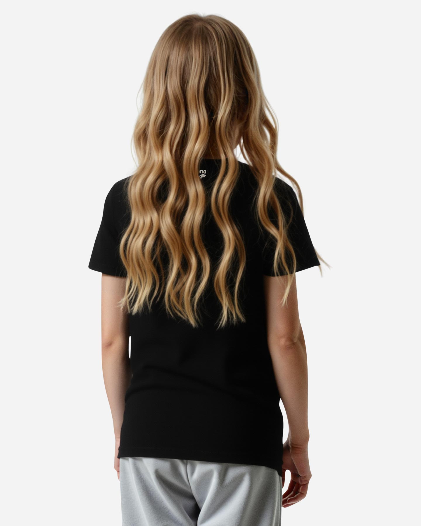 T-shirt ARENA ATHLETIC JR - Nero - 4 | Cisalfa Sport