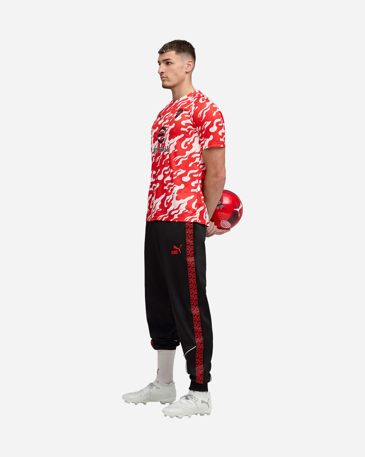 Abbigliamento calcio ufficiale PUMA MILAN PREMATCH 25-26 M - Color mix - 5 | Cisalfa Sport