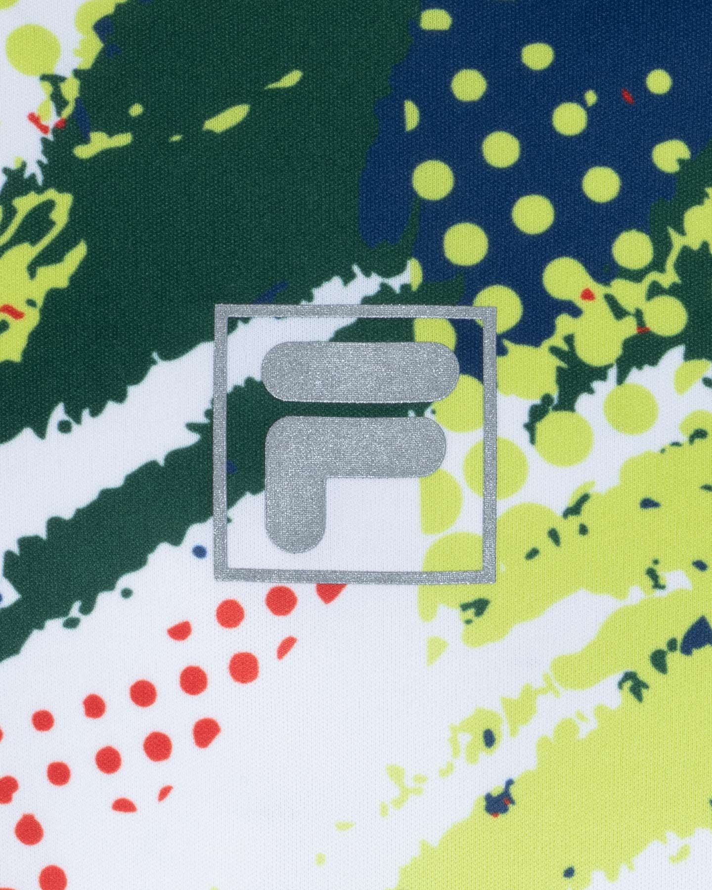 T-shirt tennis FILA PADEL MATCH M - Giallo - 2 | Cisalfa Sport