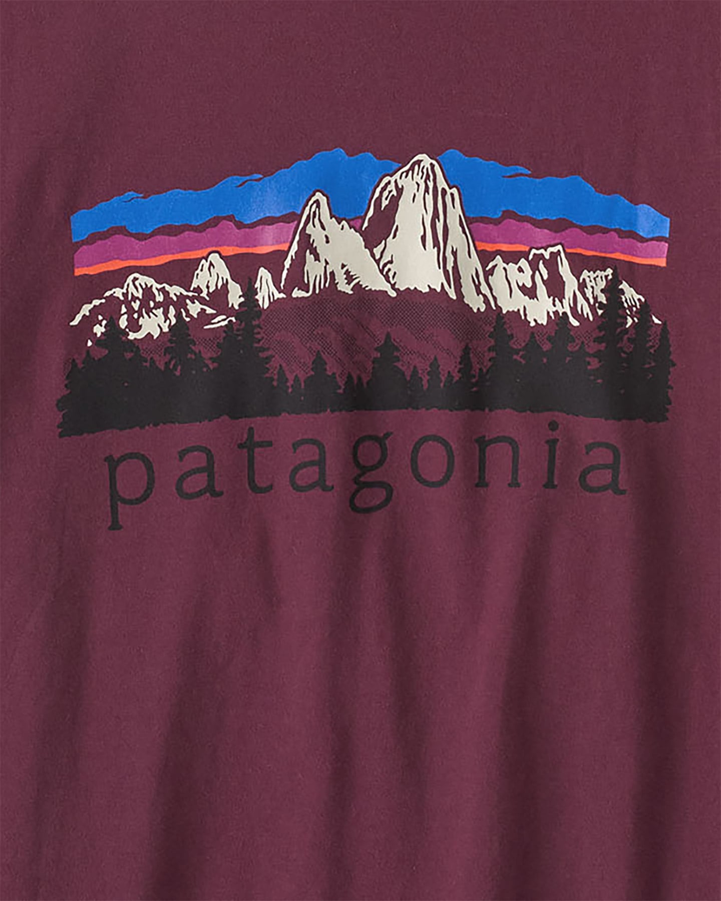 T-shirt PATAGONIA FITZ ROY FOOTHILLS RINGER W - 2 | Cisalfa Sport