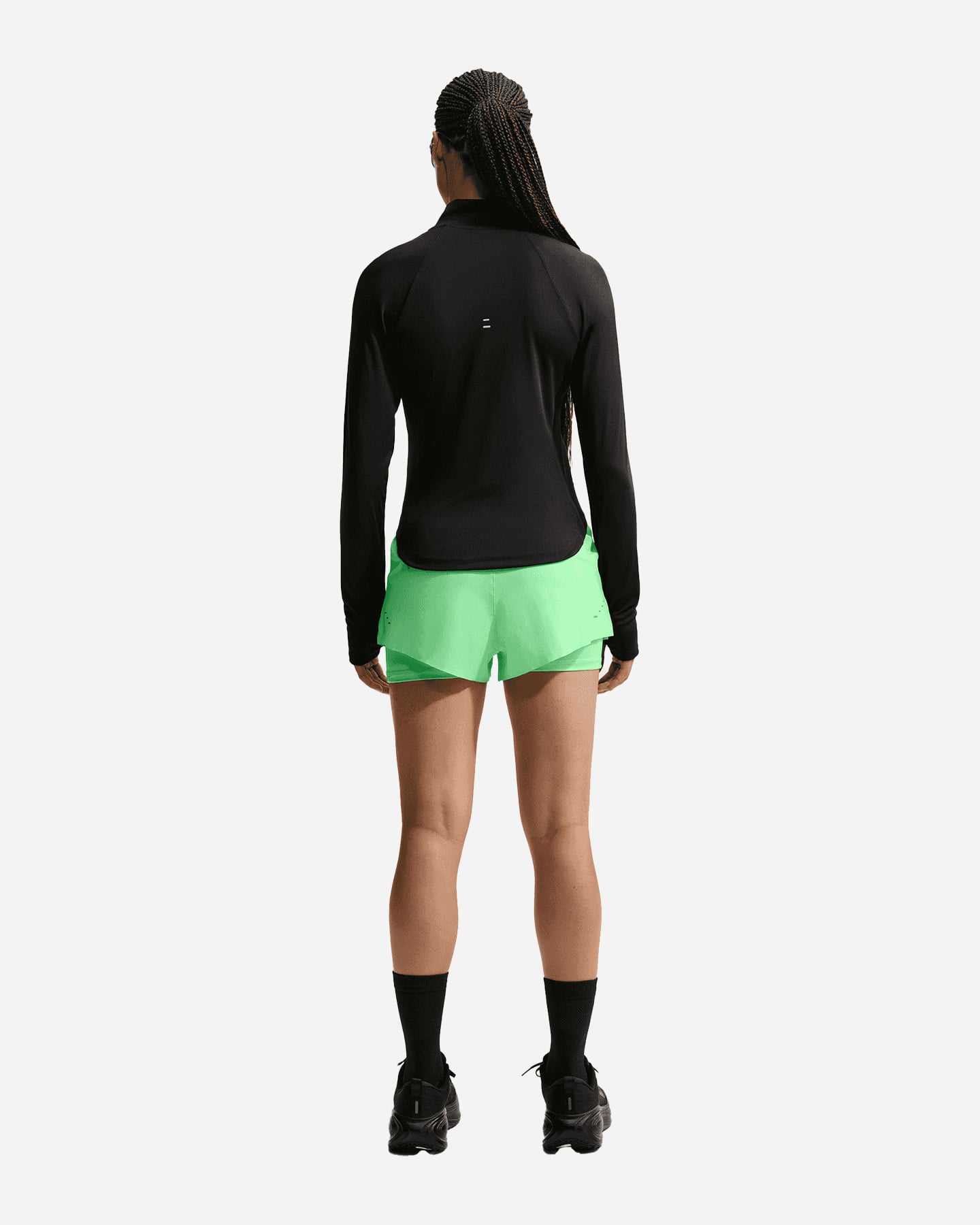 Short running NIKE SWIFT W - Verde - 2 | Cisalfa Sport