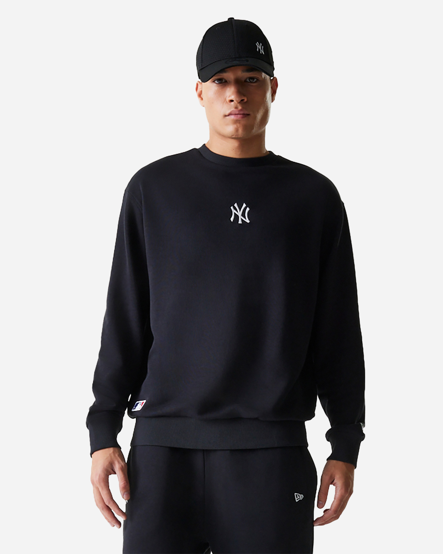 Felpa NEW ERA SMALL LOGO YANKEES M - Nero - 0 | Cisalfa Sport