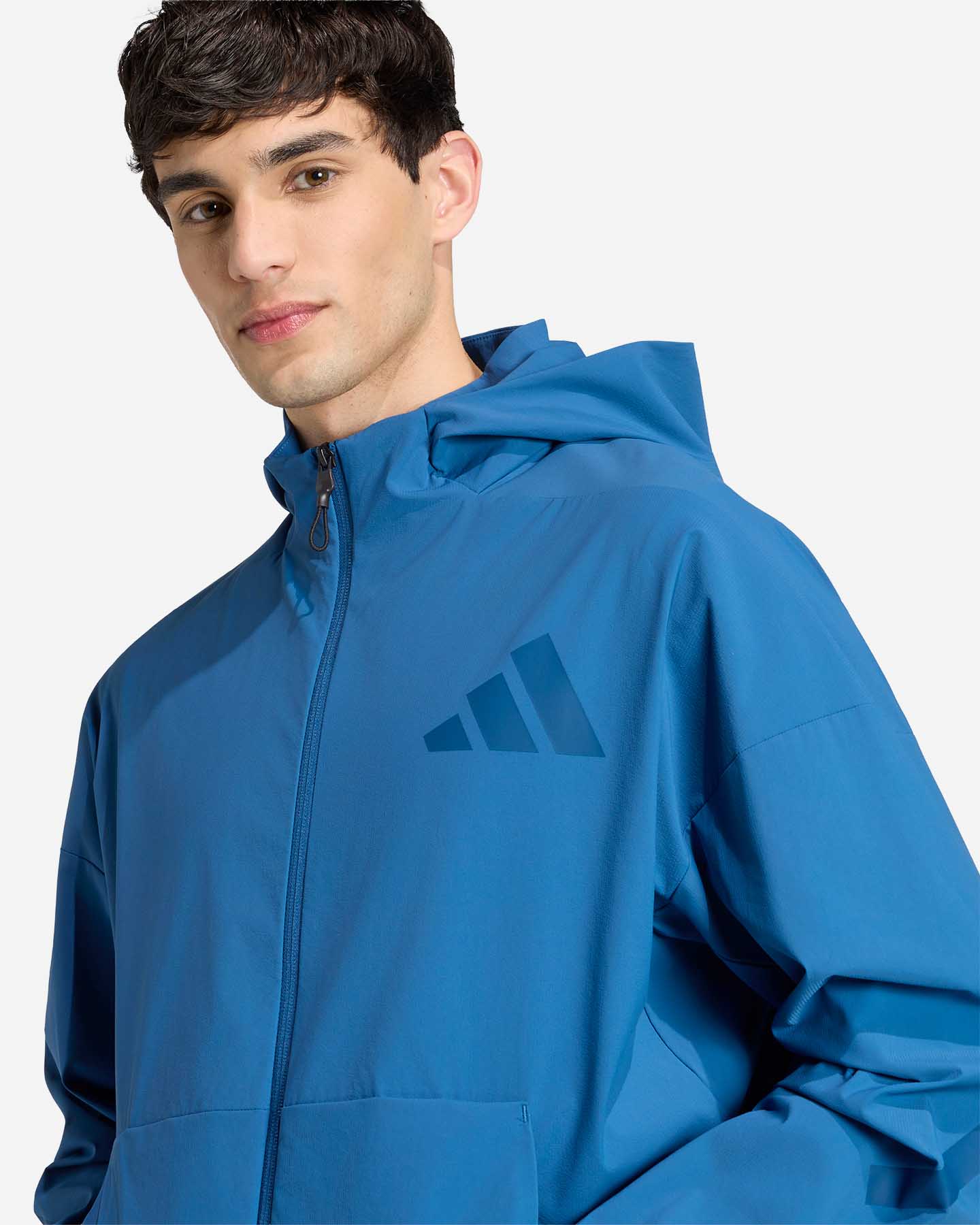 Felpa ADIDAS Z.N.E. M - Blu - 4 | Cisalfa Sport