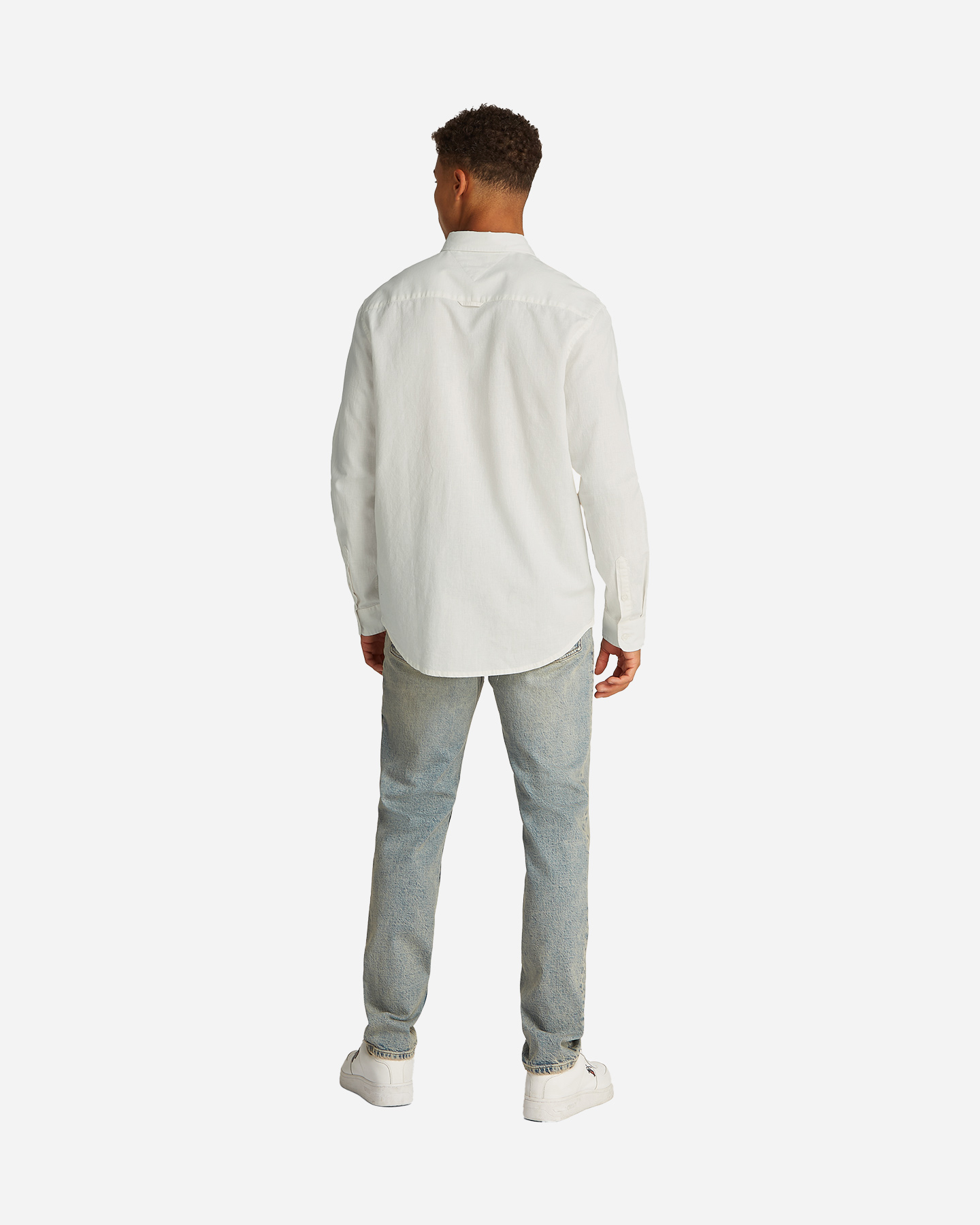 Camicia TOMMY HILFIGER LINEN M - Bianco - 4 | Cisalfa Sport