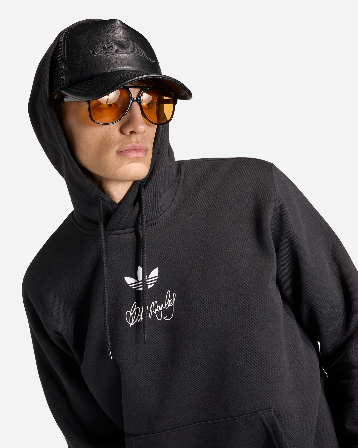 Felpa ADIDAS BOB MARLEY ORIGINALS M - Nero - 3 | Cisalfa Sport