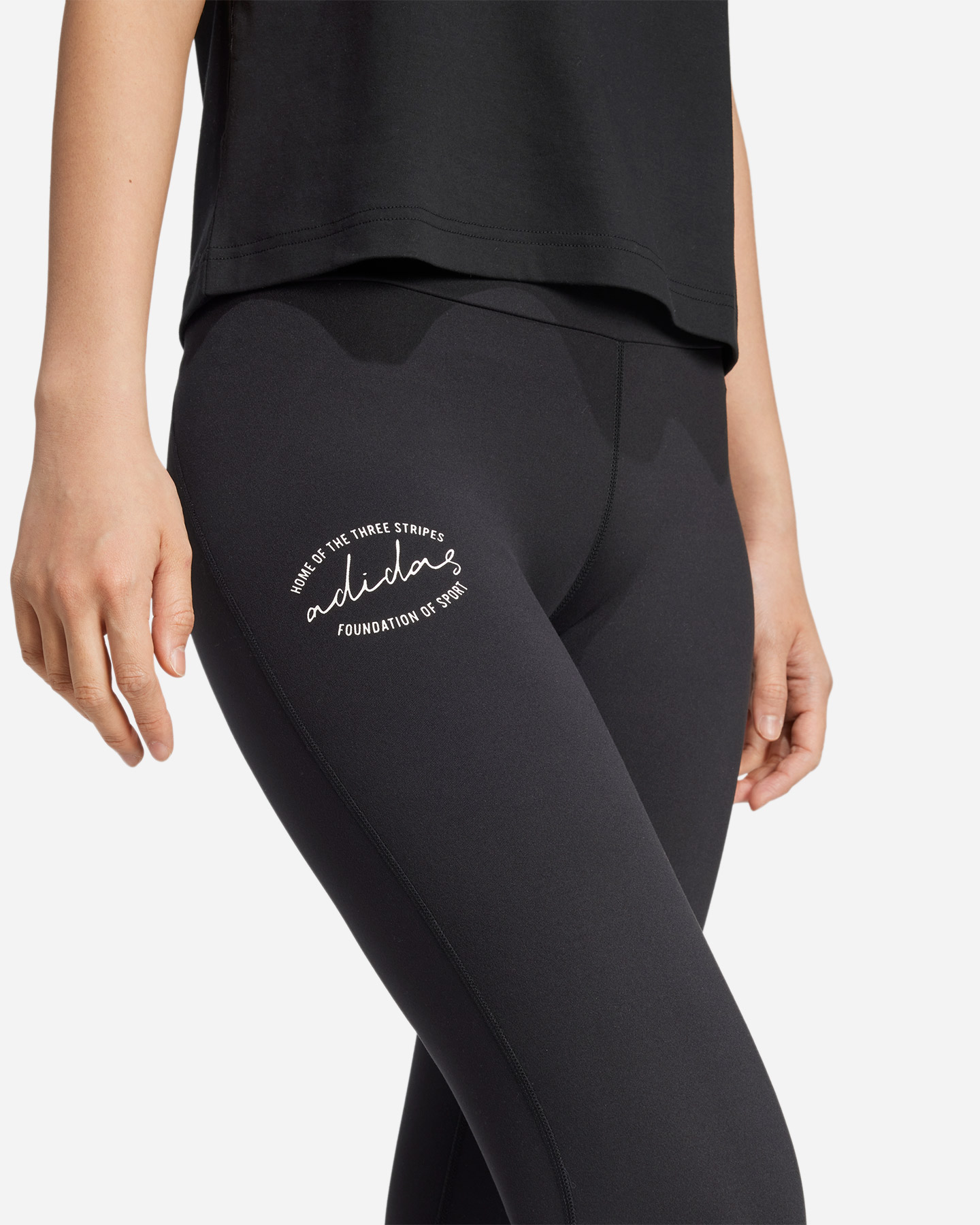 Leggings ADIDAS BRAND LOVE W - Nero - 5 | Cisalfa Sport