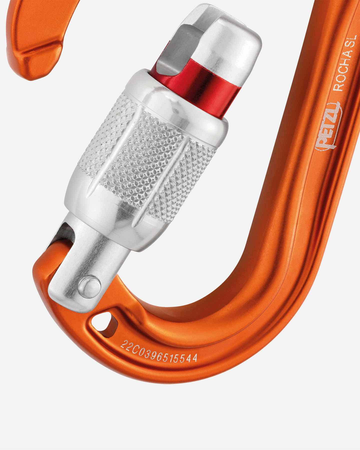 Moschettone PETZL ROCHA SL  - Arancione - 2 | Cisalfa Sport
