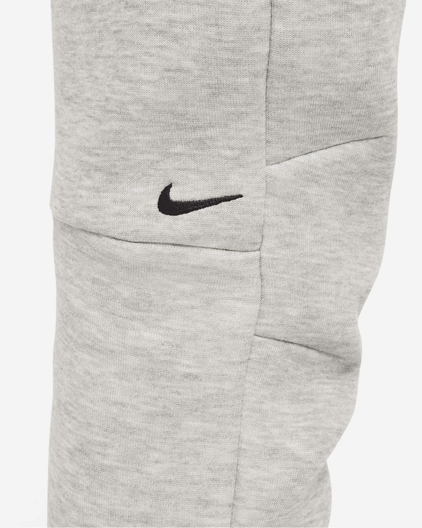 Pantalone NIKE TECH FLEECE 2 JR - Grigio - 3 | Cisalfa Sport