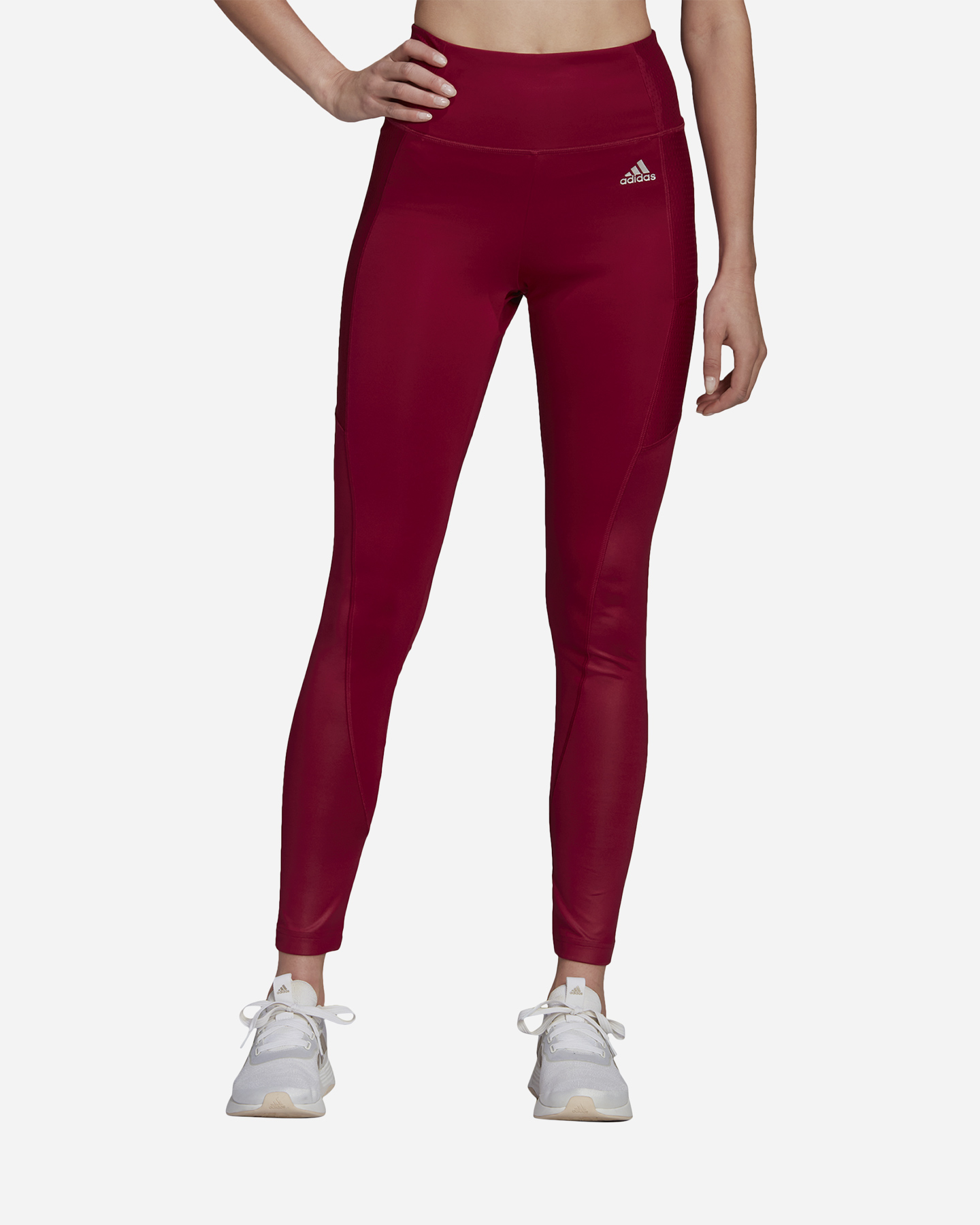 Leggings ADIDAS 7-8 3STRIPES LATERAL W - Rosso - 1 | Cisalfa Sport