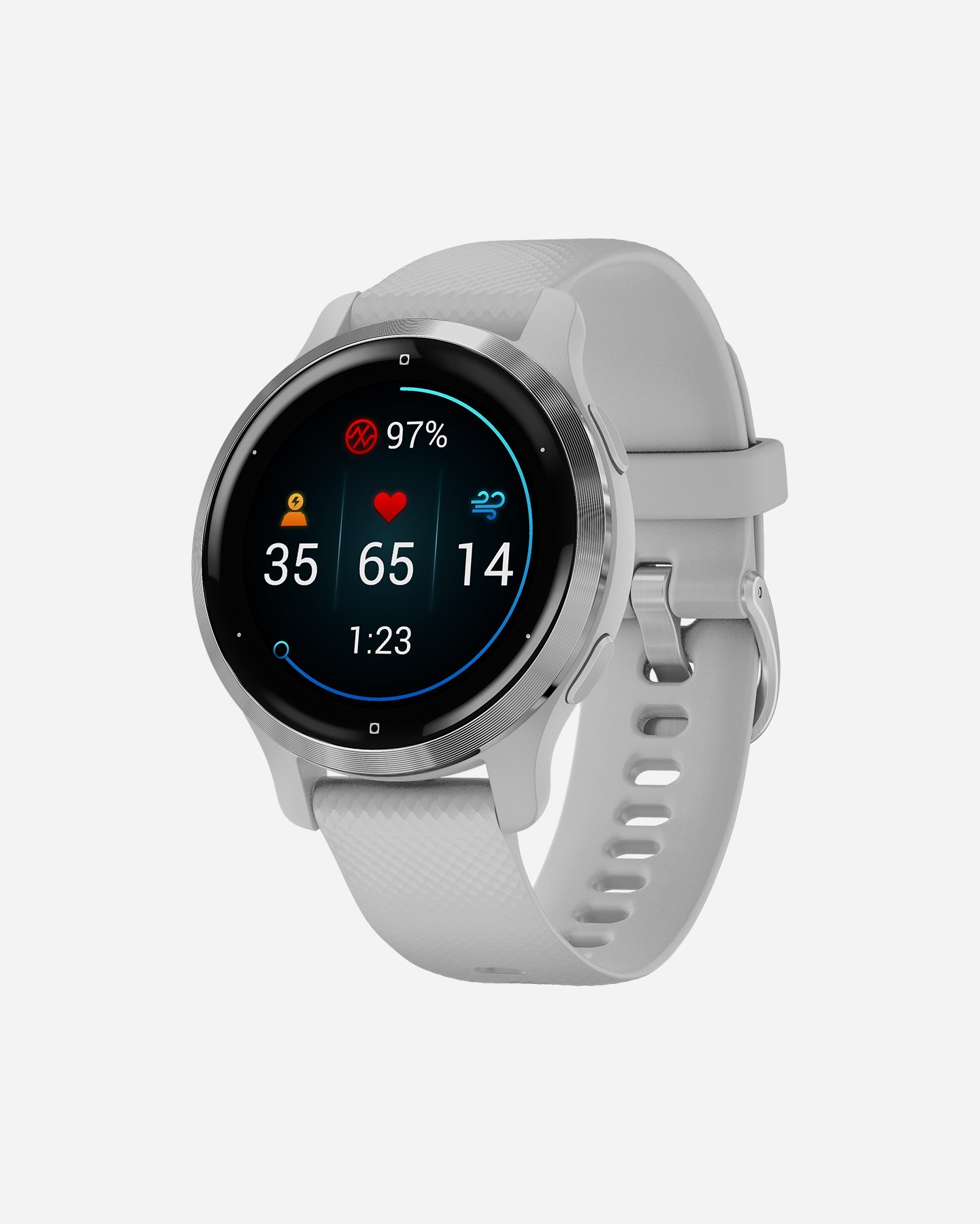 Orologio multifunzione GARMIN VENU 2S - Grigio - 2 | Cisalfa Sport