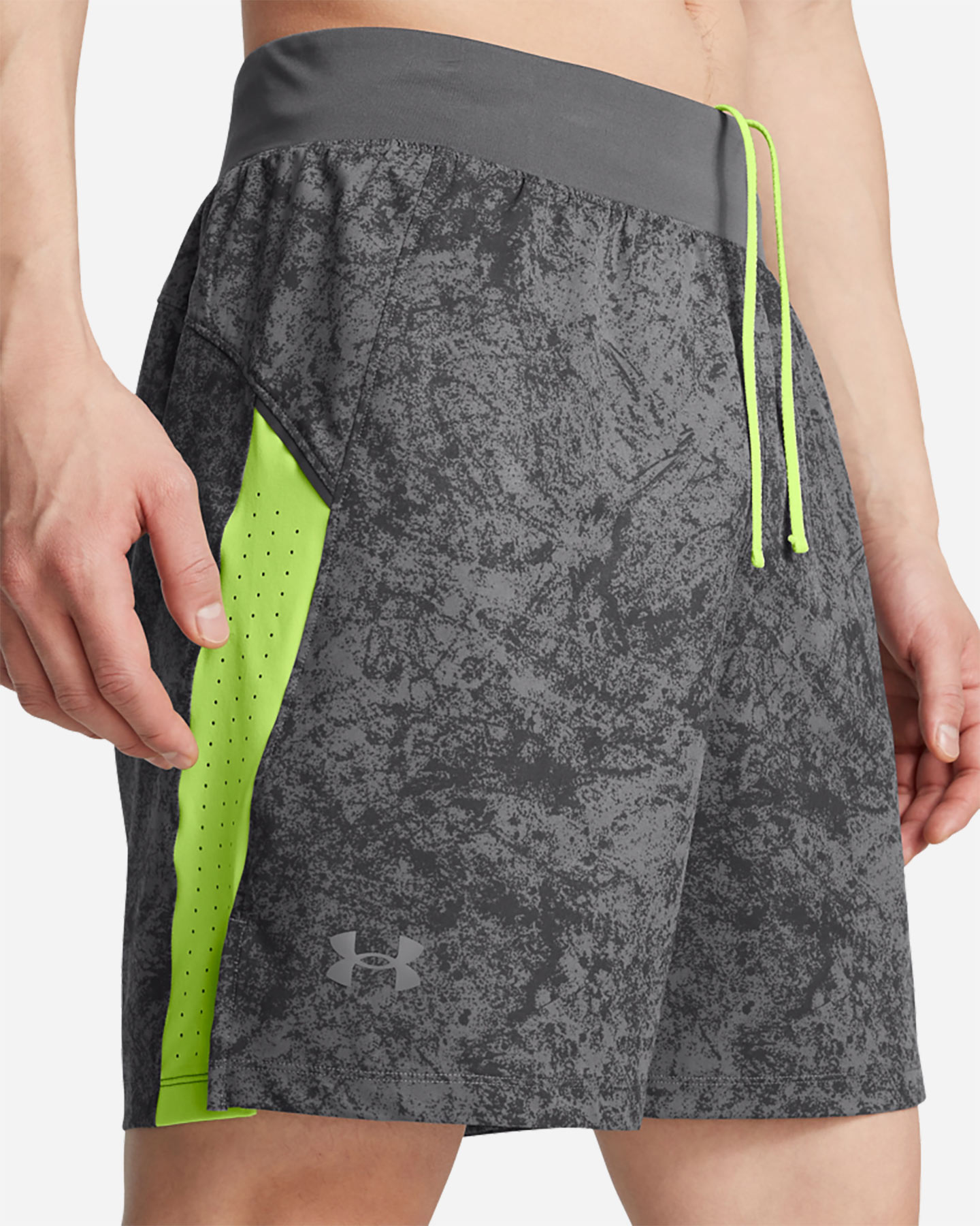 Short running UNDER ARMOUR LAUNCH PRO 7 M - Color mix - 3 | Cisalfa Sport