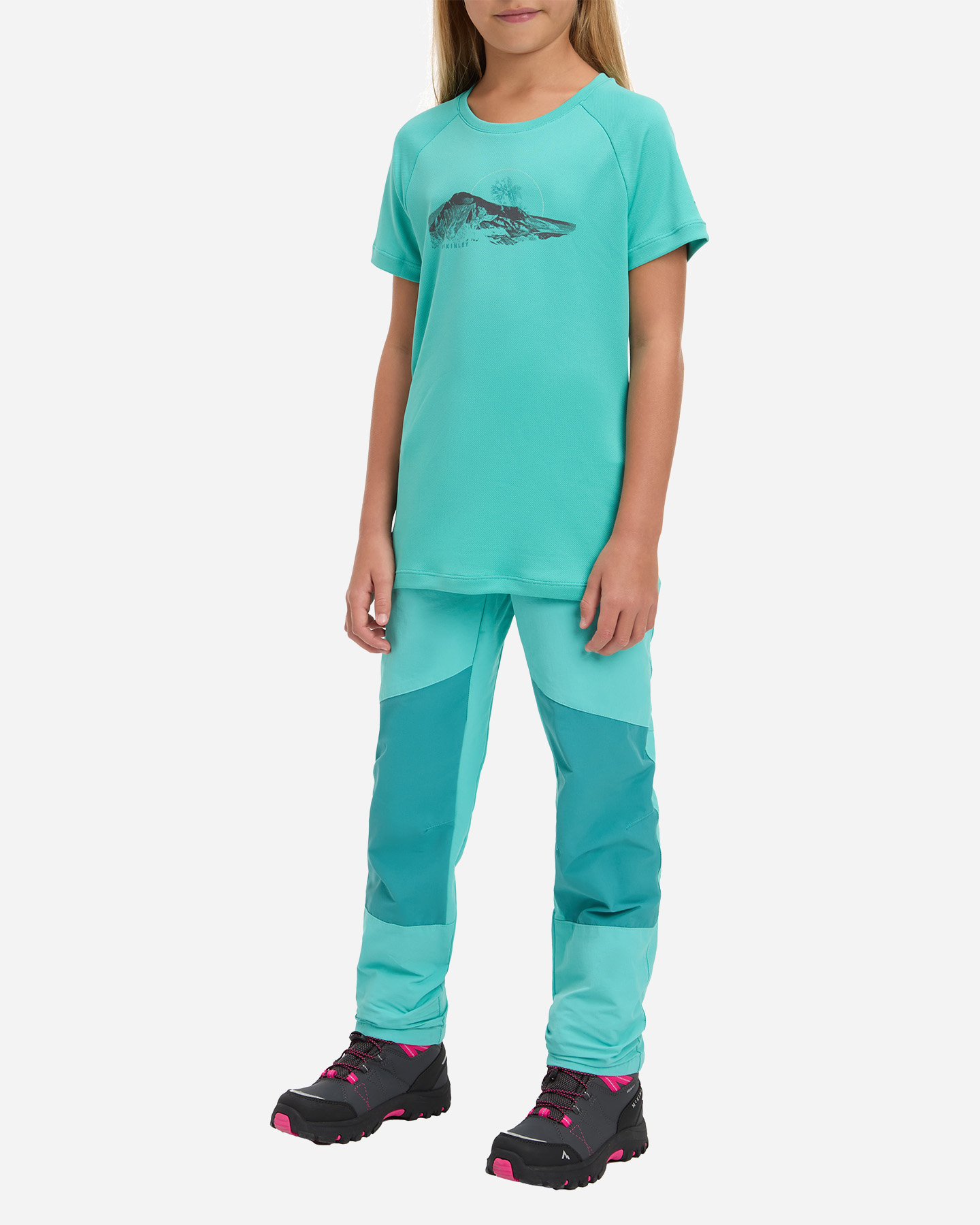 T-shirt MCKINLEY ASTER JR - Verde - 3 | Cisalfa Sport