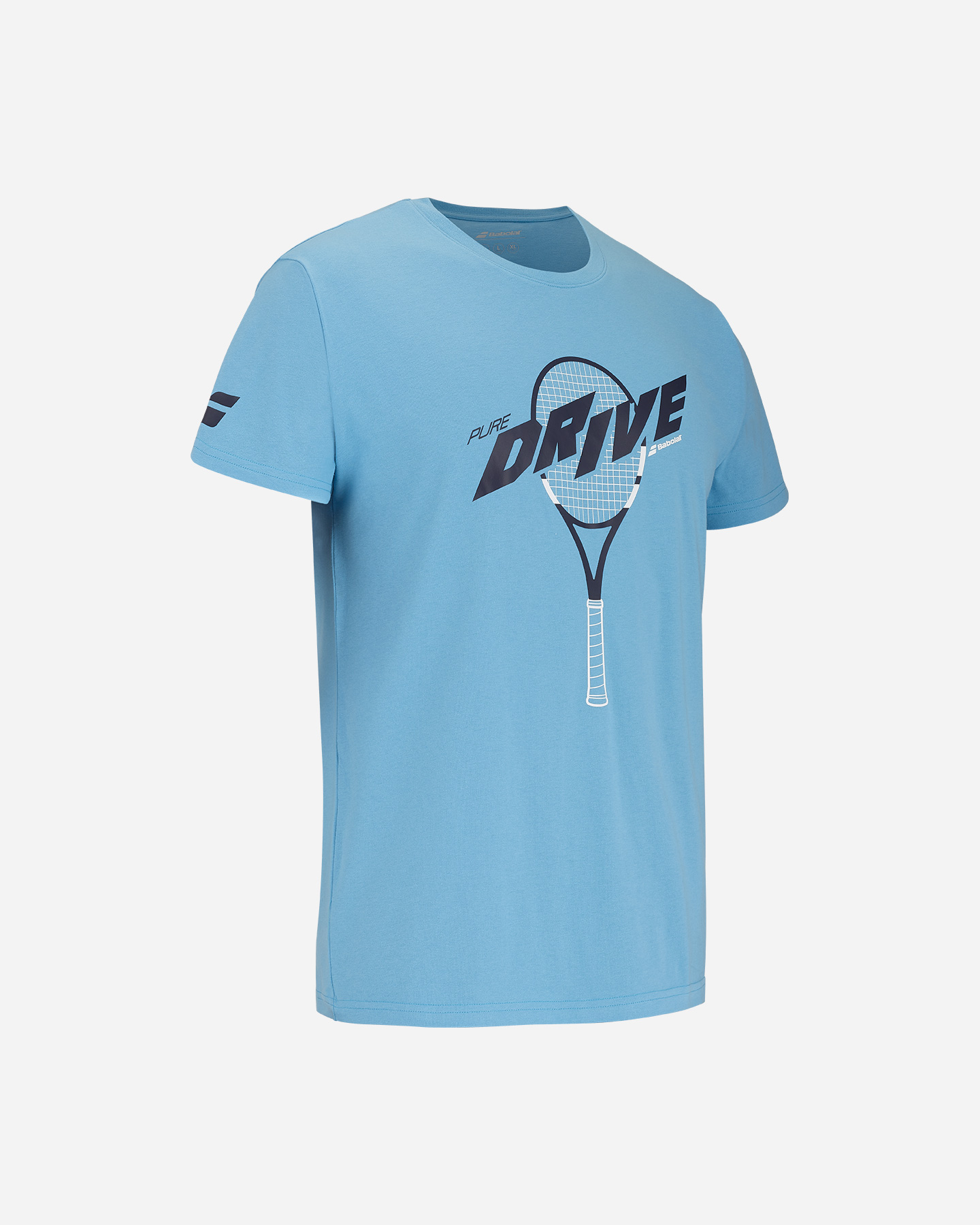 T-shirt tennis BABOLAT DRIVE M - Blu - 1 | Cisalfa Sport