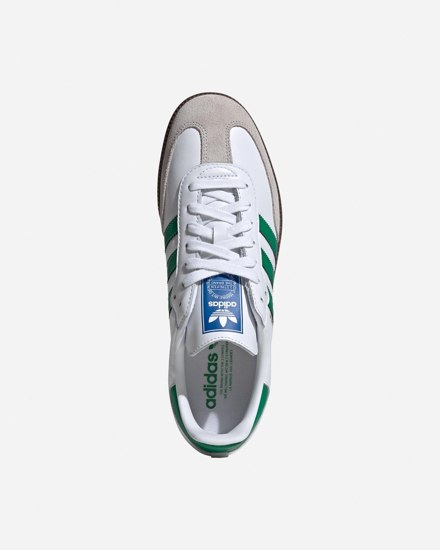 Scarpe sneakers ADIDAS SAMBA OG M - Bianco - 2 | Cisalfa Sport