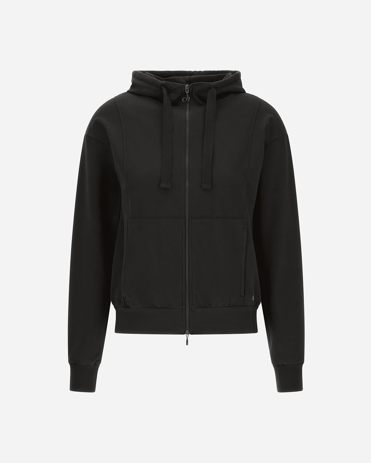 Puma Felpa Essential Full Zip Black da Uomo