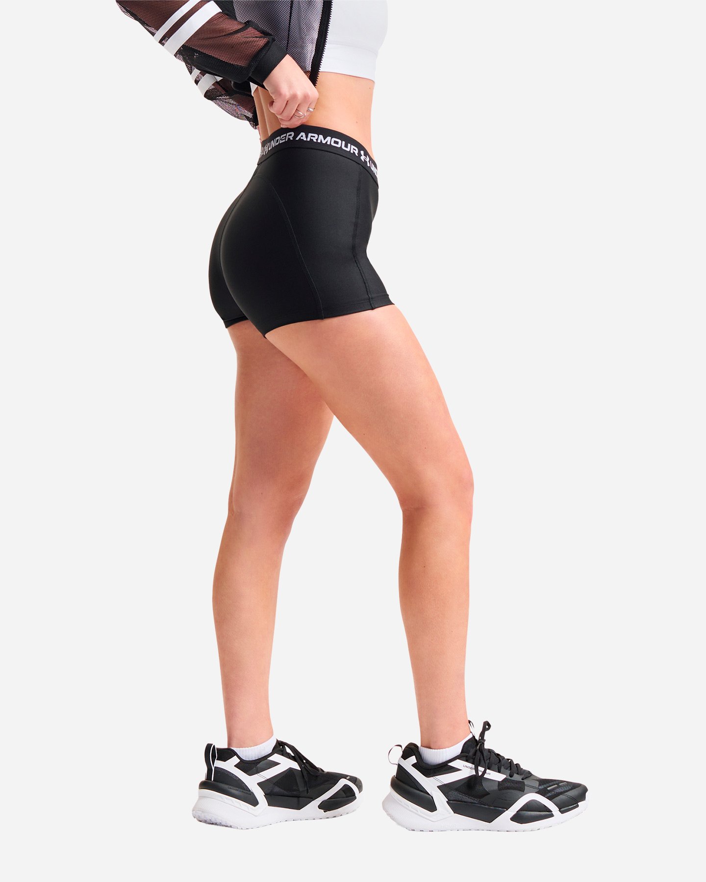 Short training UNDER ARMOUR HEATGERA W - Nero - 1 | Cisalfa Sport