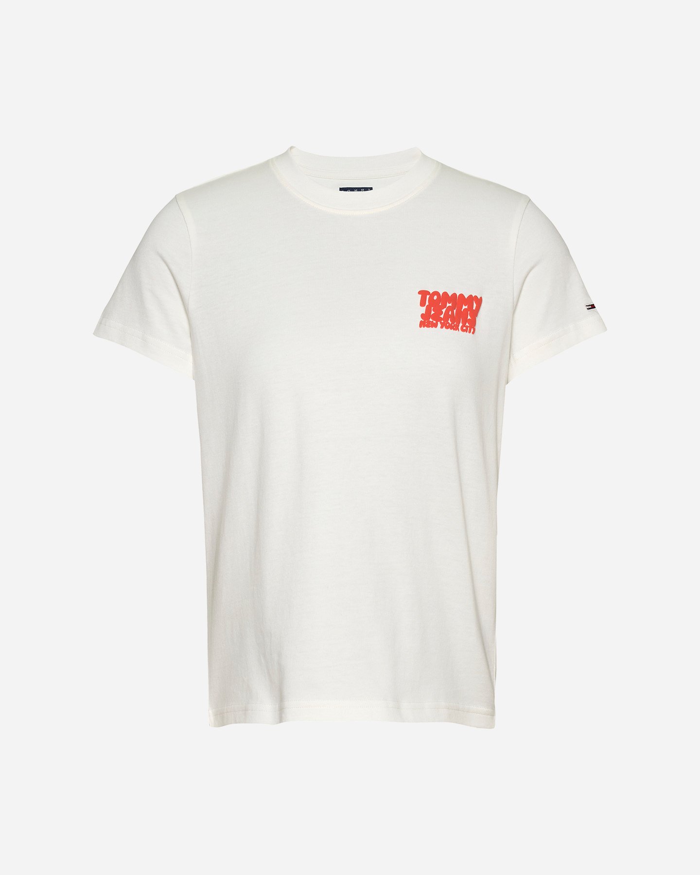T-shirt TOMMY HILFIGER LOGO BUBBLE W - Bianco - 0 | Cisalfa Sport