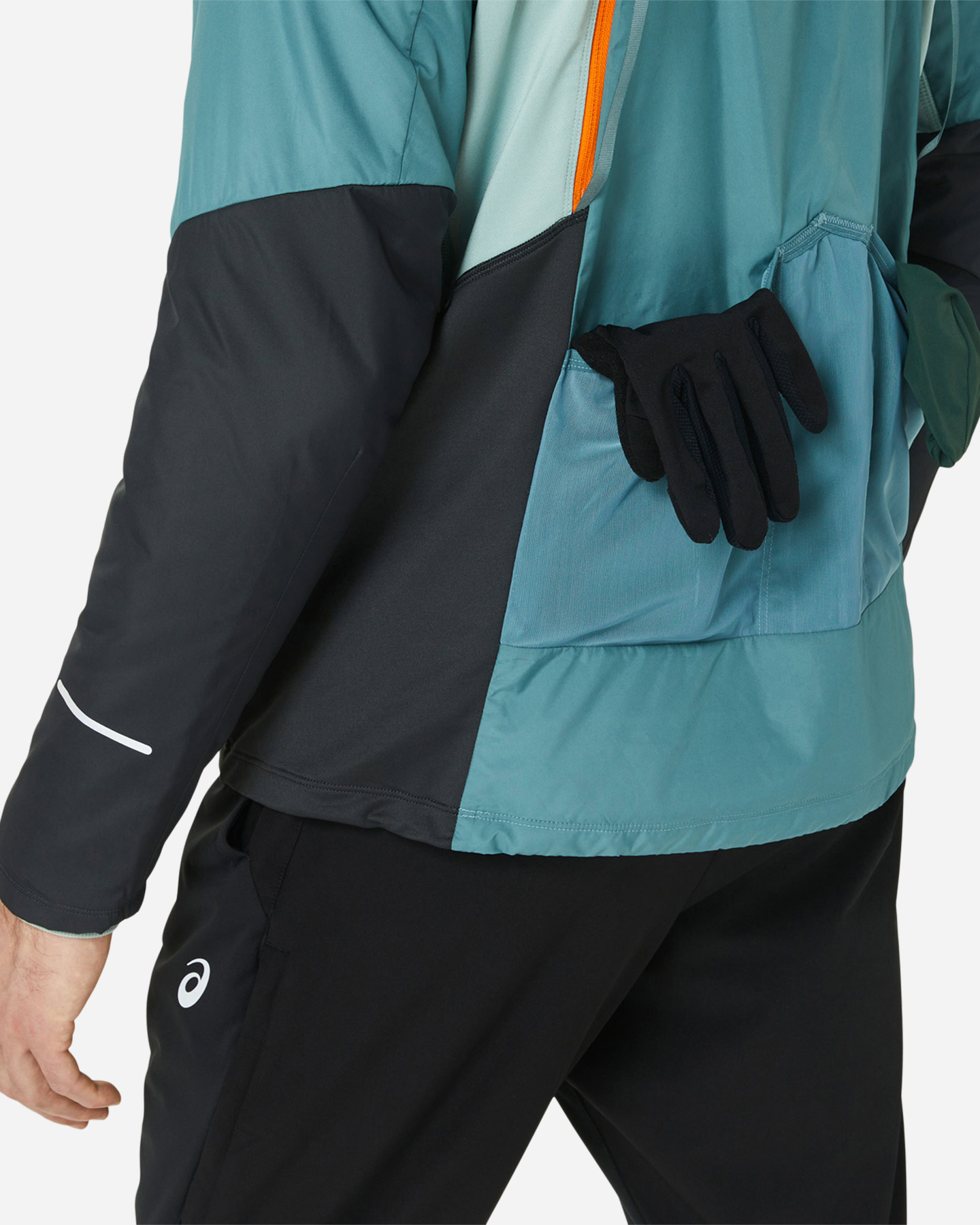 Giacca running ASICS WINTER RUN M - Azzurro - 5 | Cisalfa Sport