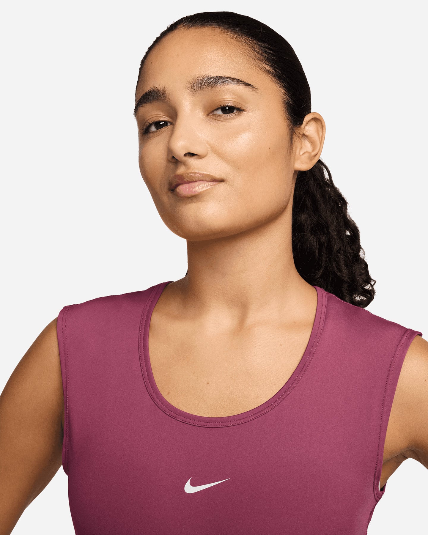 Canotta training NIKE DRI FIT NK PRO GAINS W - Rosa - 2 | Cisalfa Sport