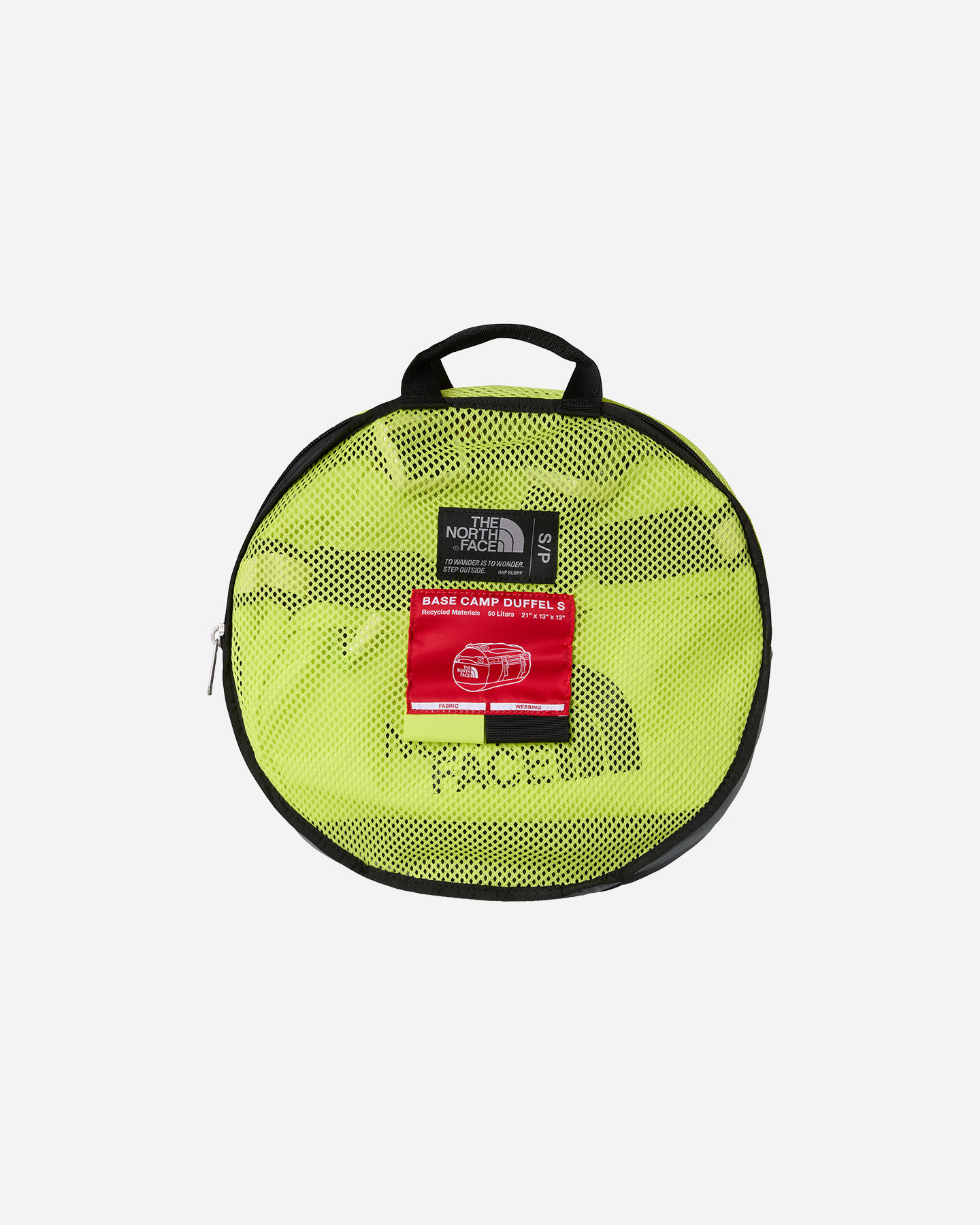 Borsa THE NORTH FACE BASE CAMP DUFFEL S  - Giallo - 3 | Cisalfa Sport