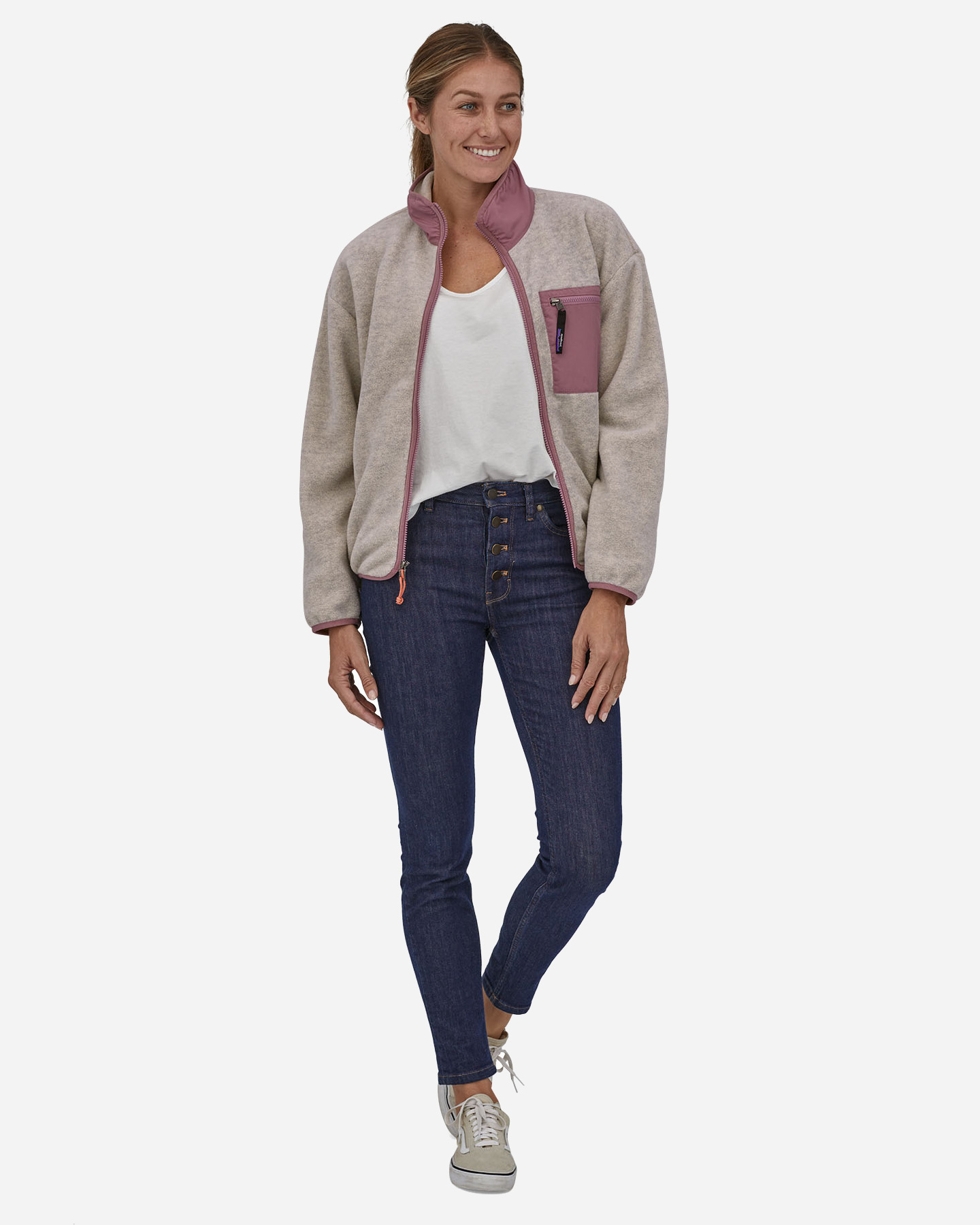 Pile PATAGONIA SYNCHILLA W - Grigio - 3 | Cisalfa Sport