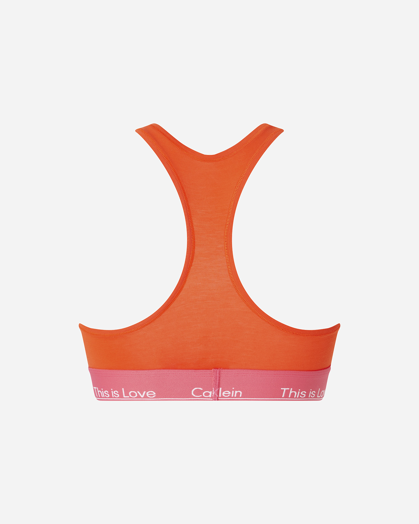Intimo CALVIN KLEIN UNDERWEAR UNLINED BRALETTE W - Arancione - 3 | Cisalfa Sport