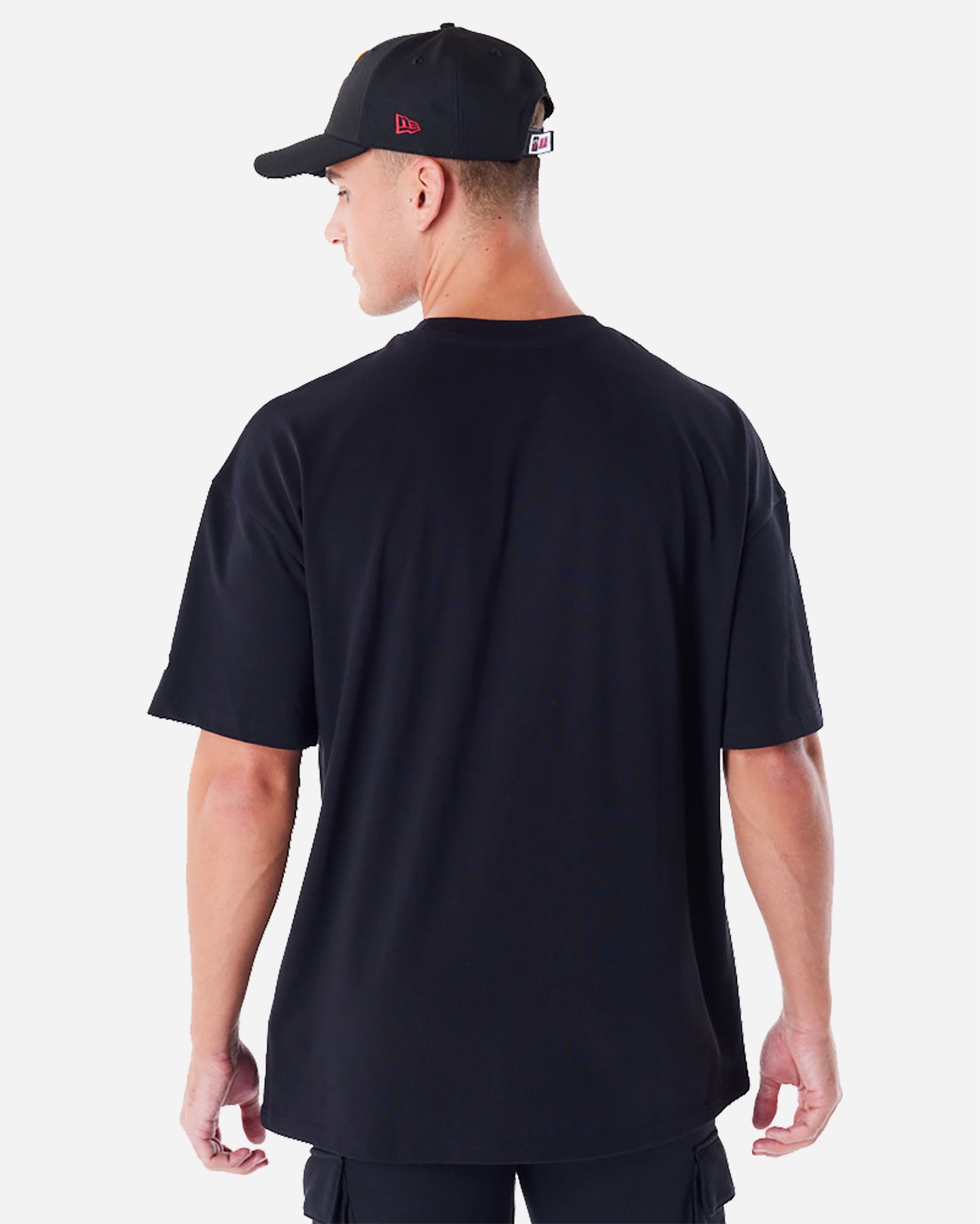 Abbigliamento basket NEW ERA DROP SHOULDER HEAT M - Nero - 1 | Cisalfa Sport