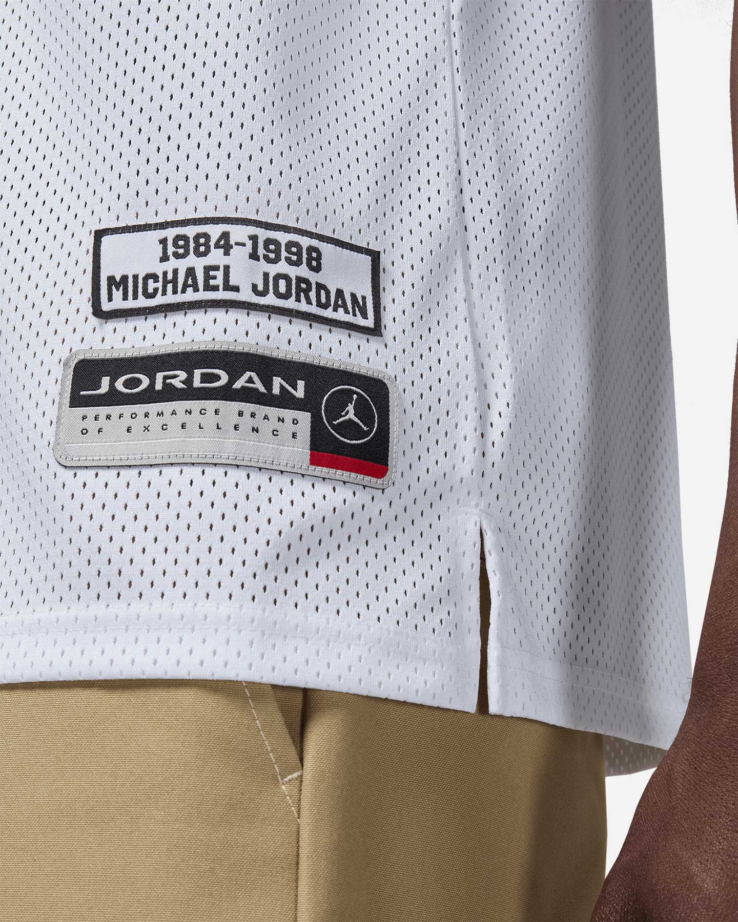 Maglia basket NIKE JORDAN M - Bianco - 5 | Cisalfa Sport