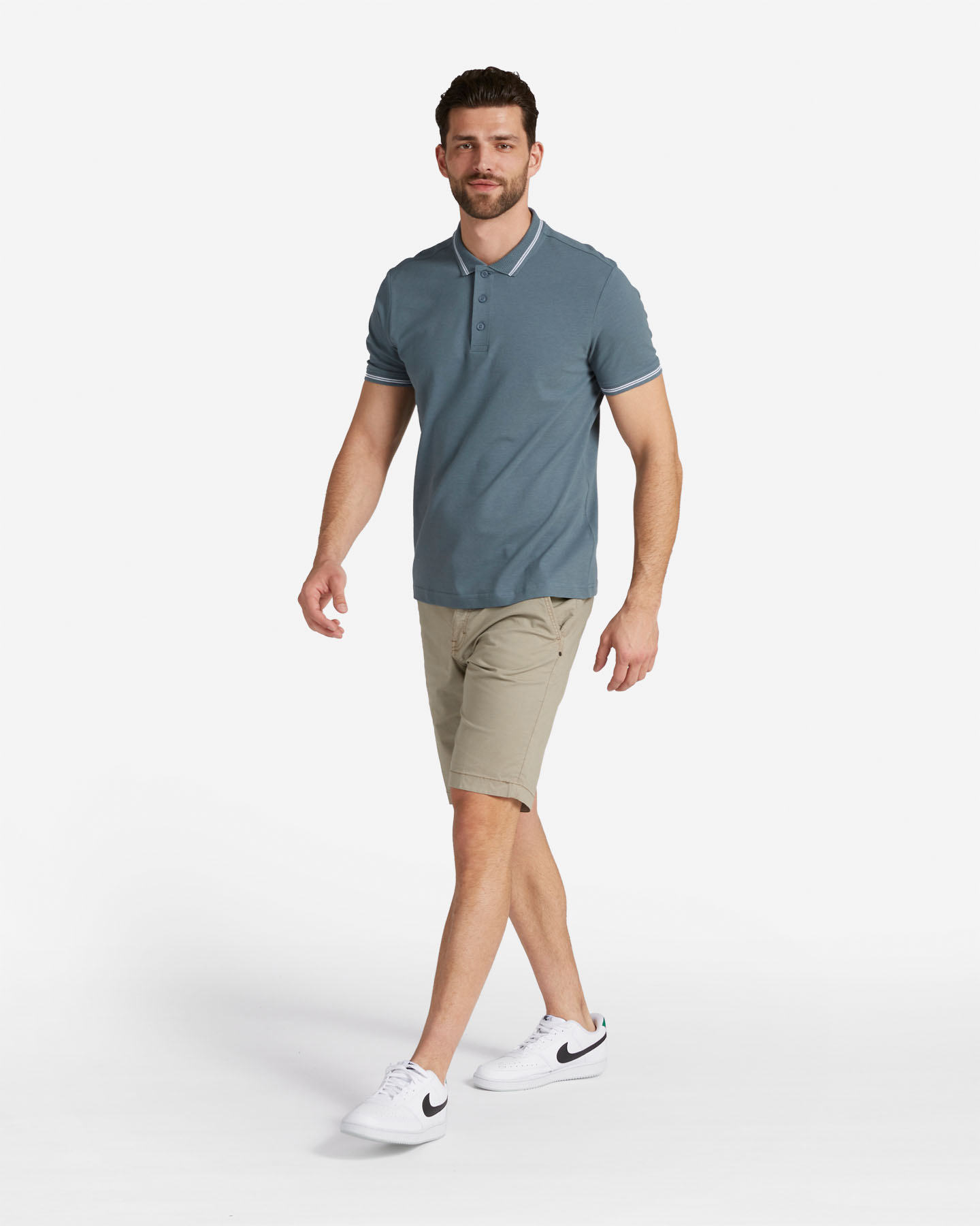 Polo DACK'S ESSENTIAL M - Grigio - 3 | Cisalfa Sport