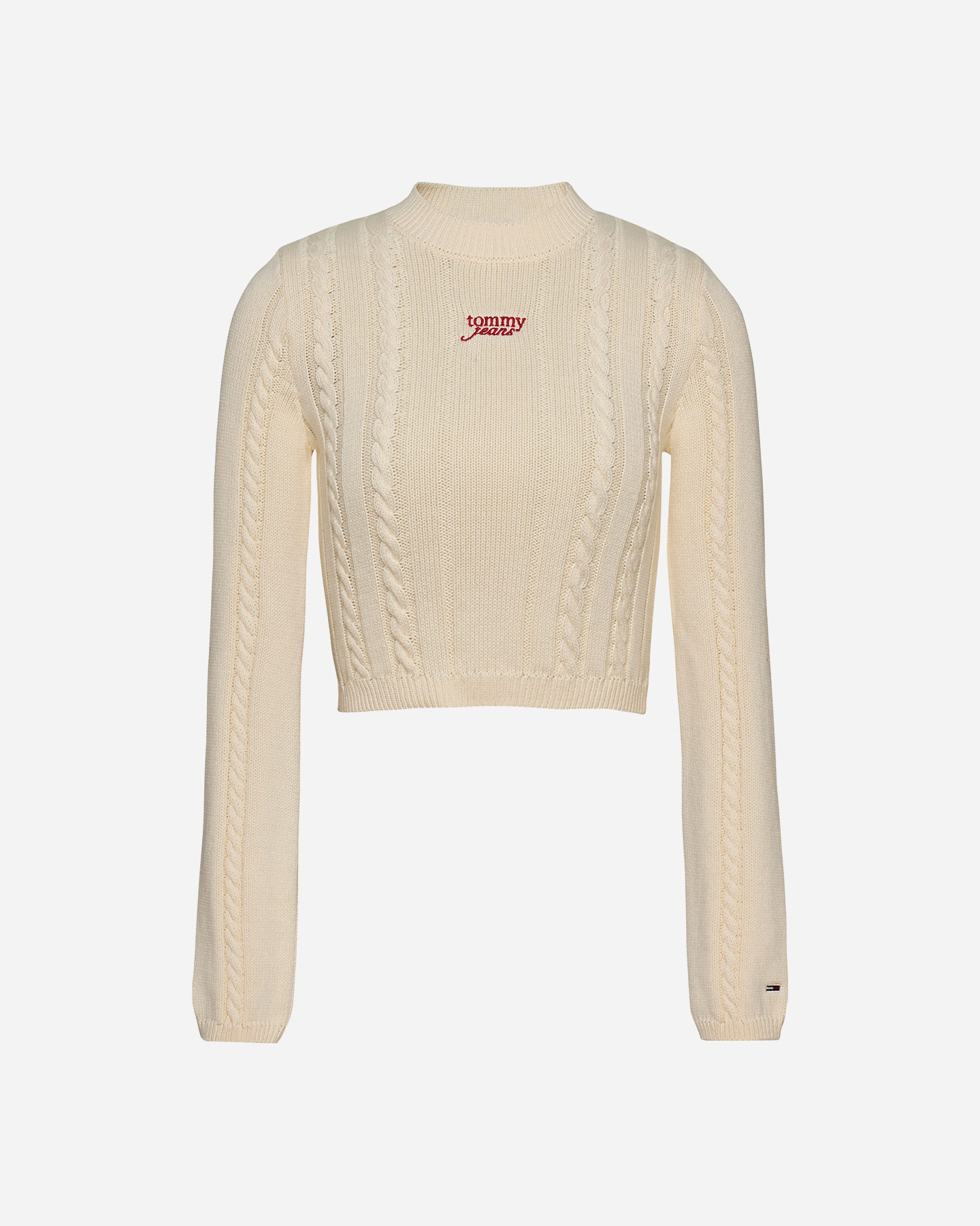 Maglione TOMMY HILFIGER LOGO SCRIPT W - Bianco - 0 | Cisalfa Sport