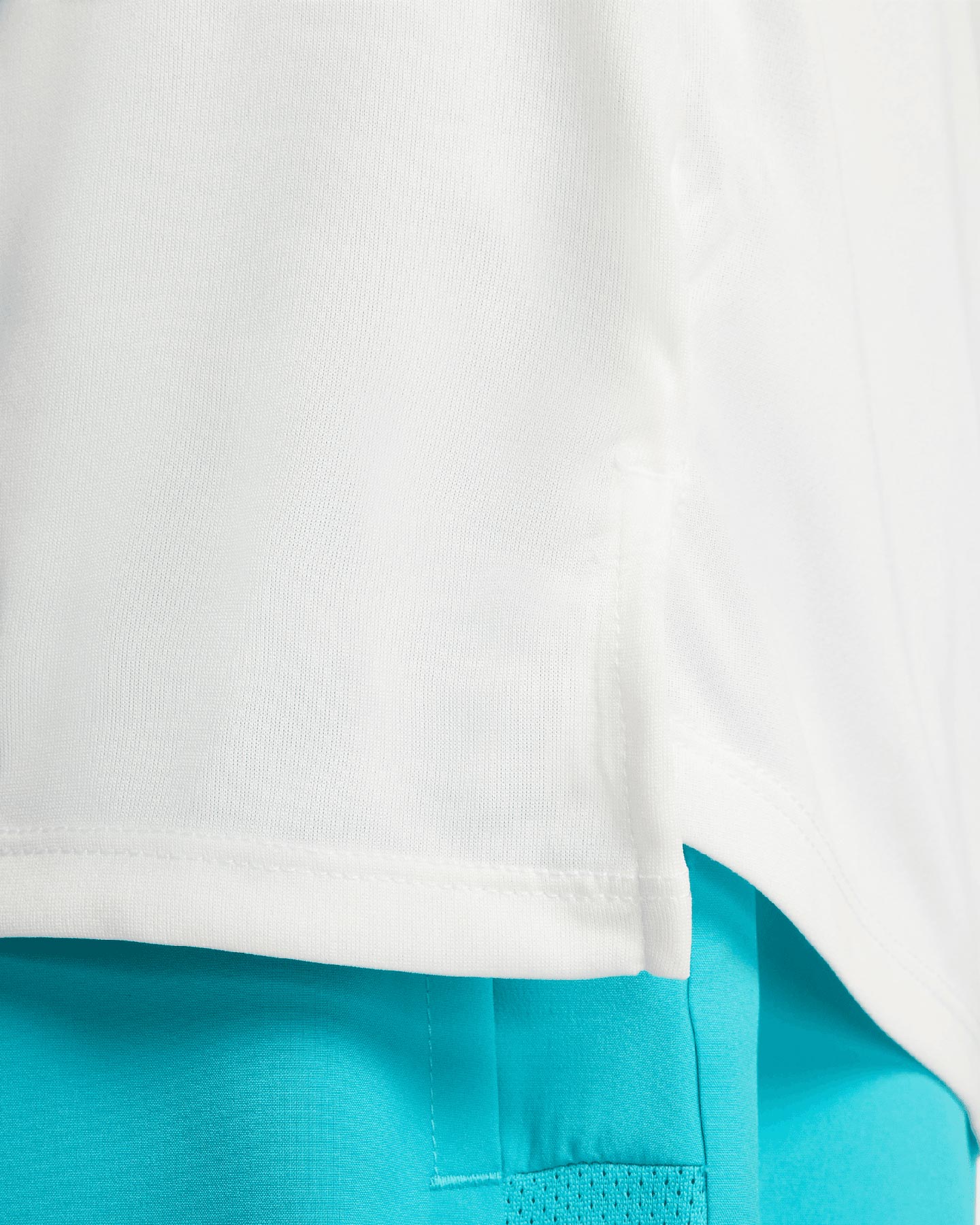 T-shirt running NIKE STRIDE M - Giallo - 4 | Cisalfa Sport