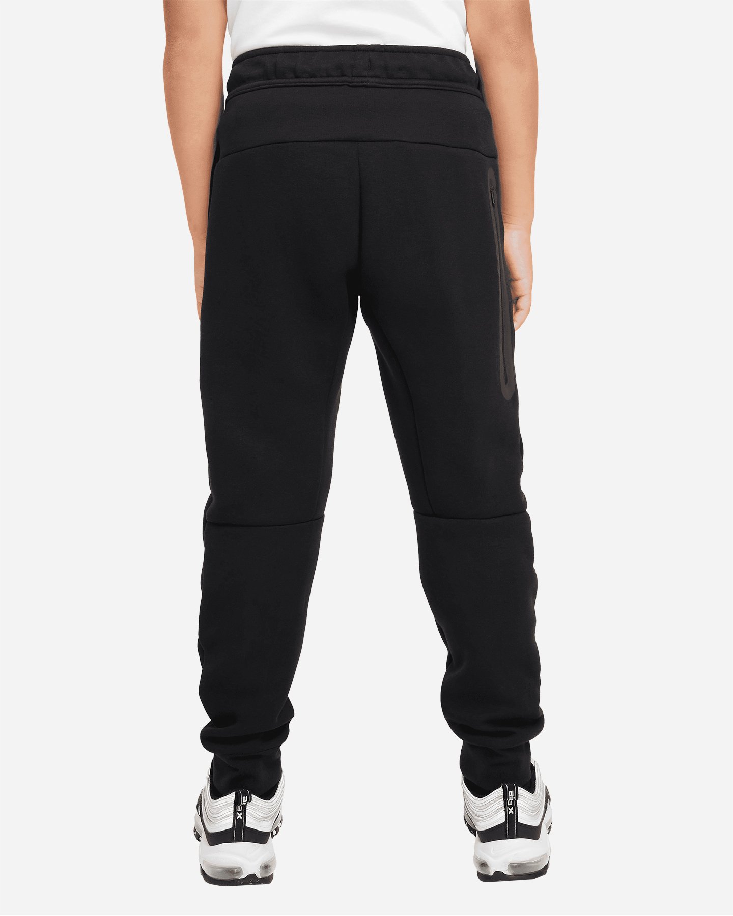 Pantalone NIKE TECH FLEECE 2 JR - Nero - 1 | Cisalfa Sport