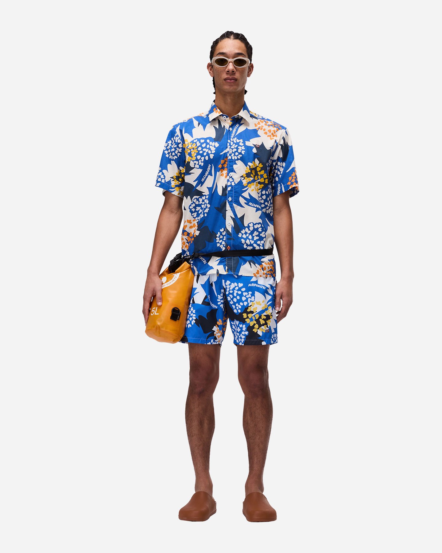 Camicia NAPAPIJRI RONGE M - Blu - 4 | Cisalfa Sport