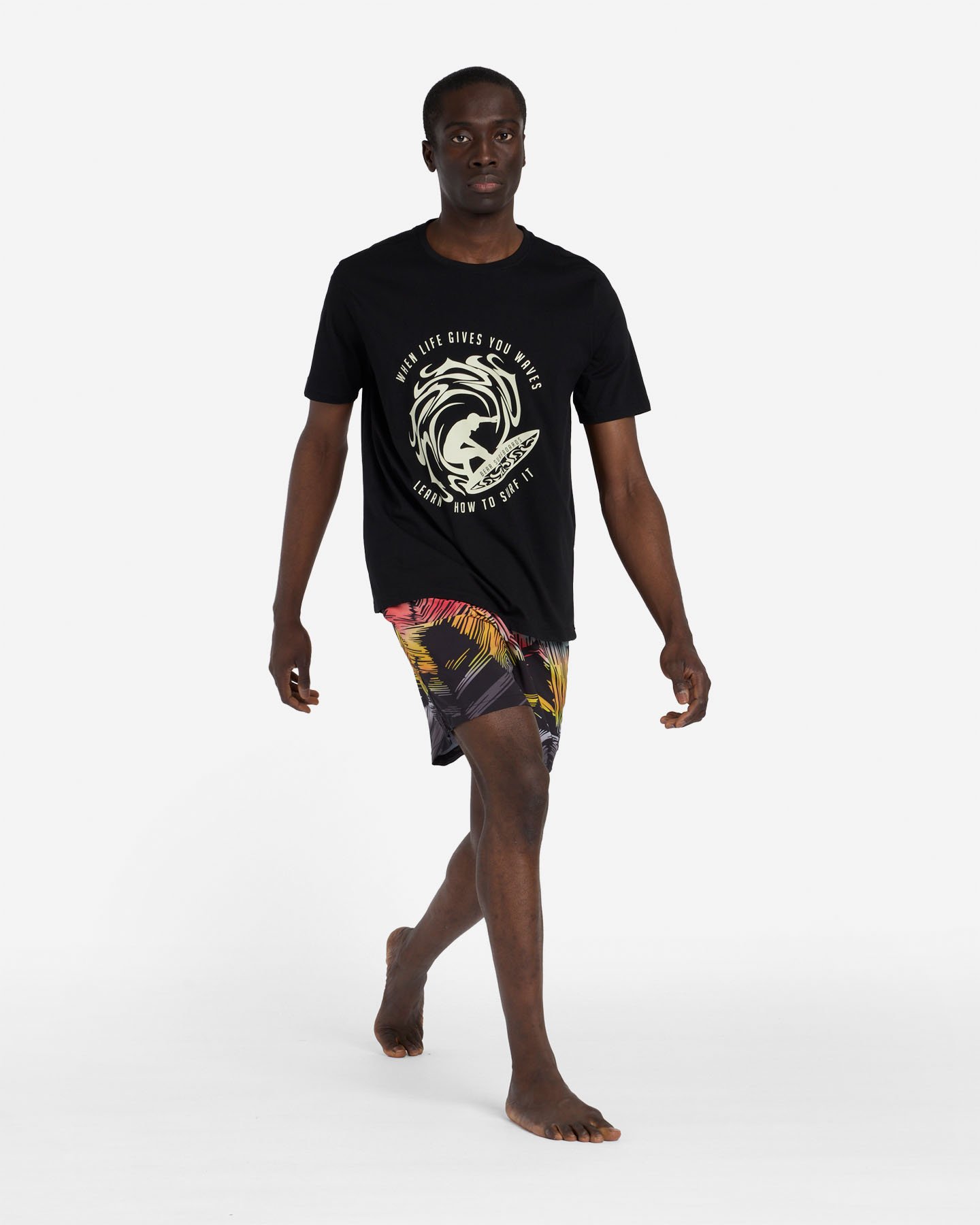 T-shirt BEAR BEACH BREAK M - Nero - 4 | Cisalfa Sport